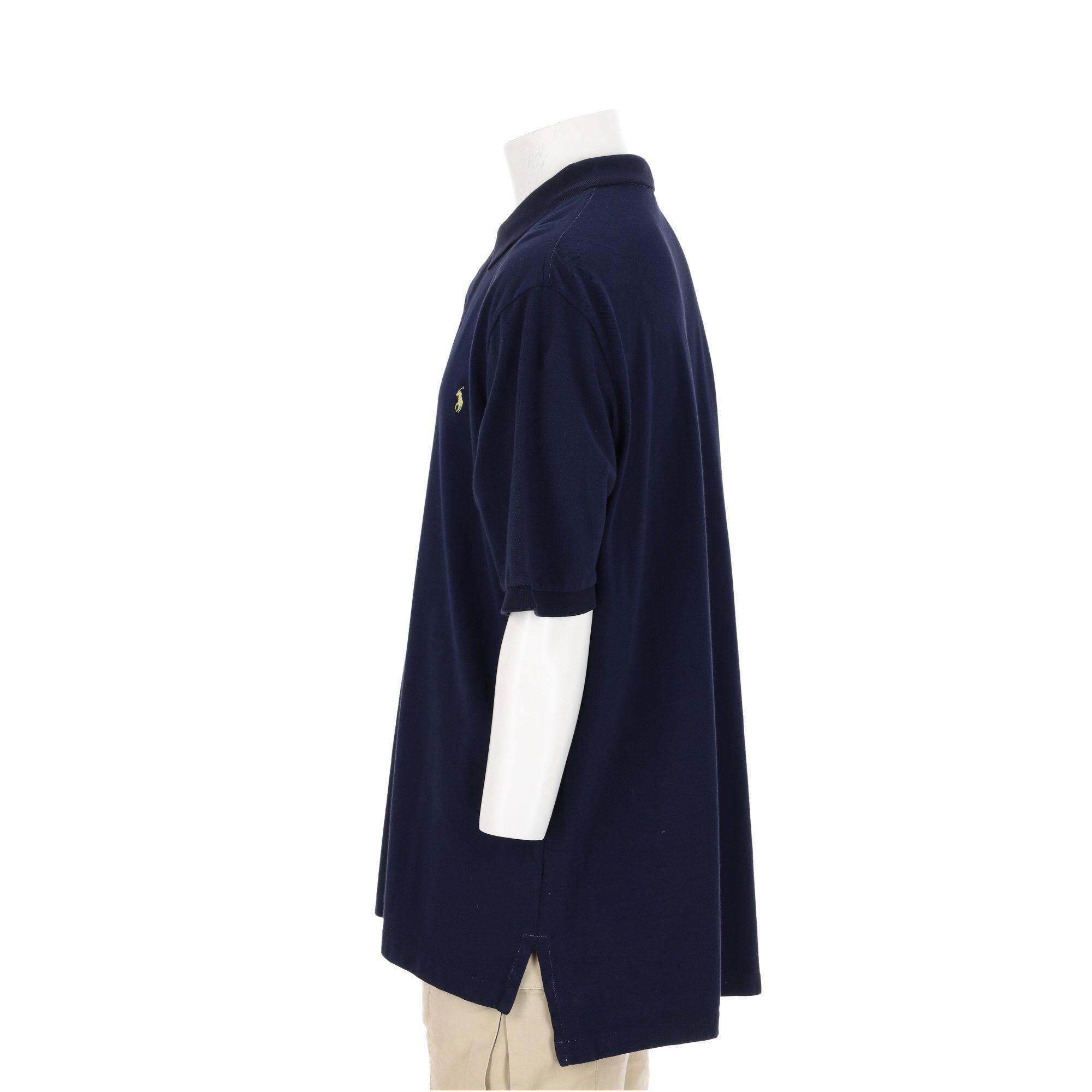 Tweedehands - Polo Ralph Lauren heren korte mouw polo blauw - Als nieuw 3/7
