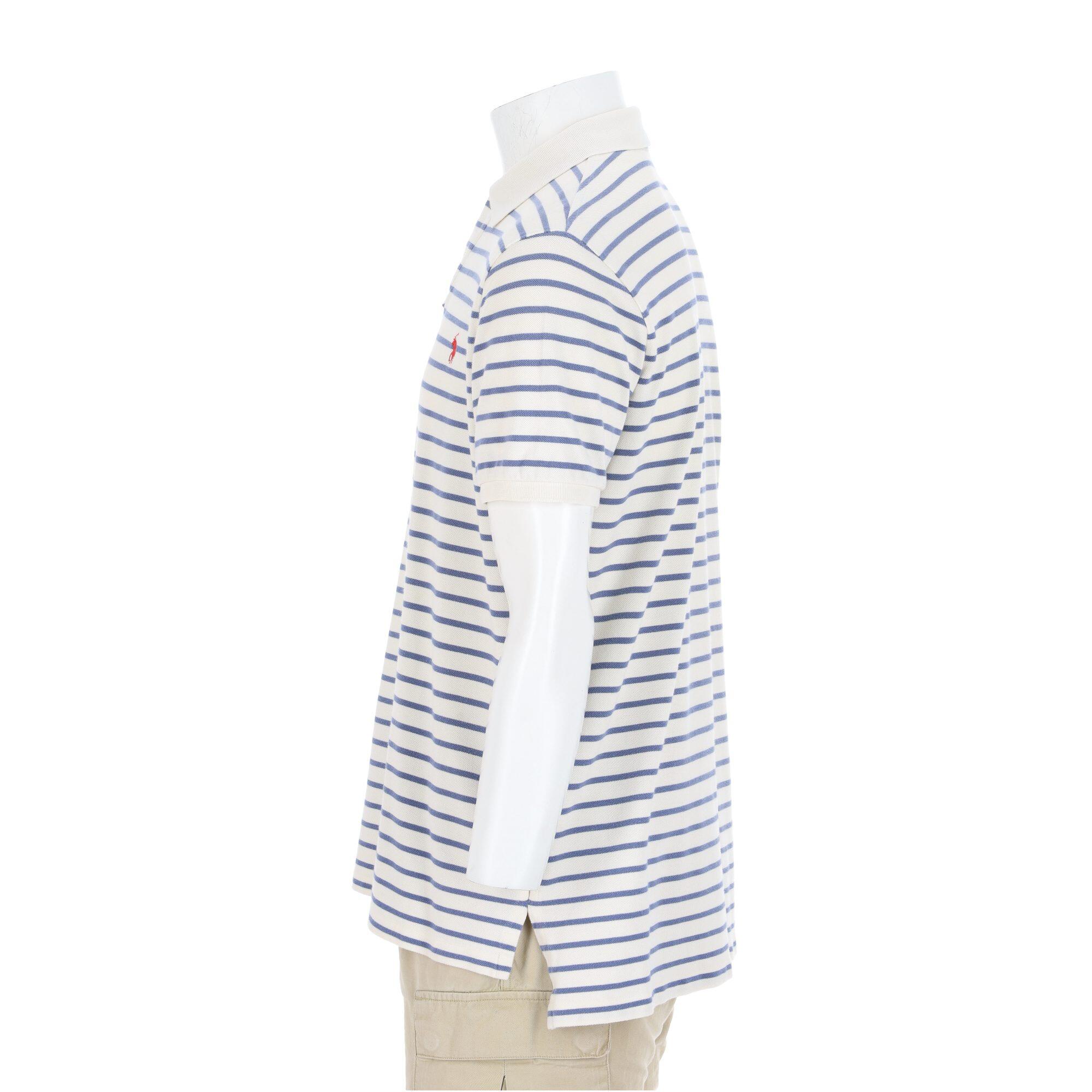 Tweedehands - Polo Ralph Lauren heren polo korte mouwen Custom Fit - Als nieuw 3/7