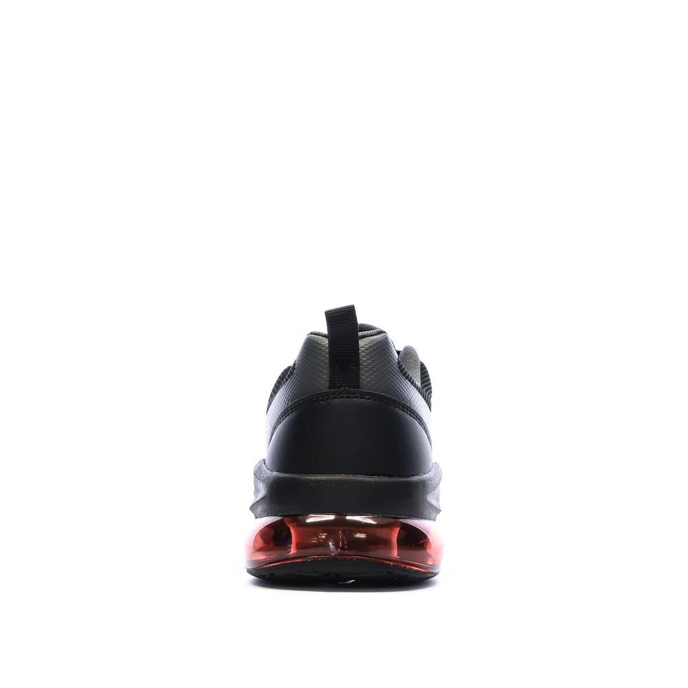 Baskets Noir/Rouge Garçon Kappa Logo Pylos 3/7