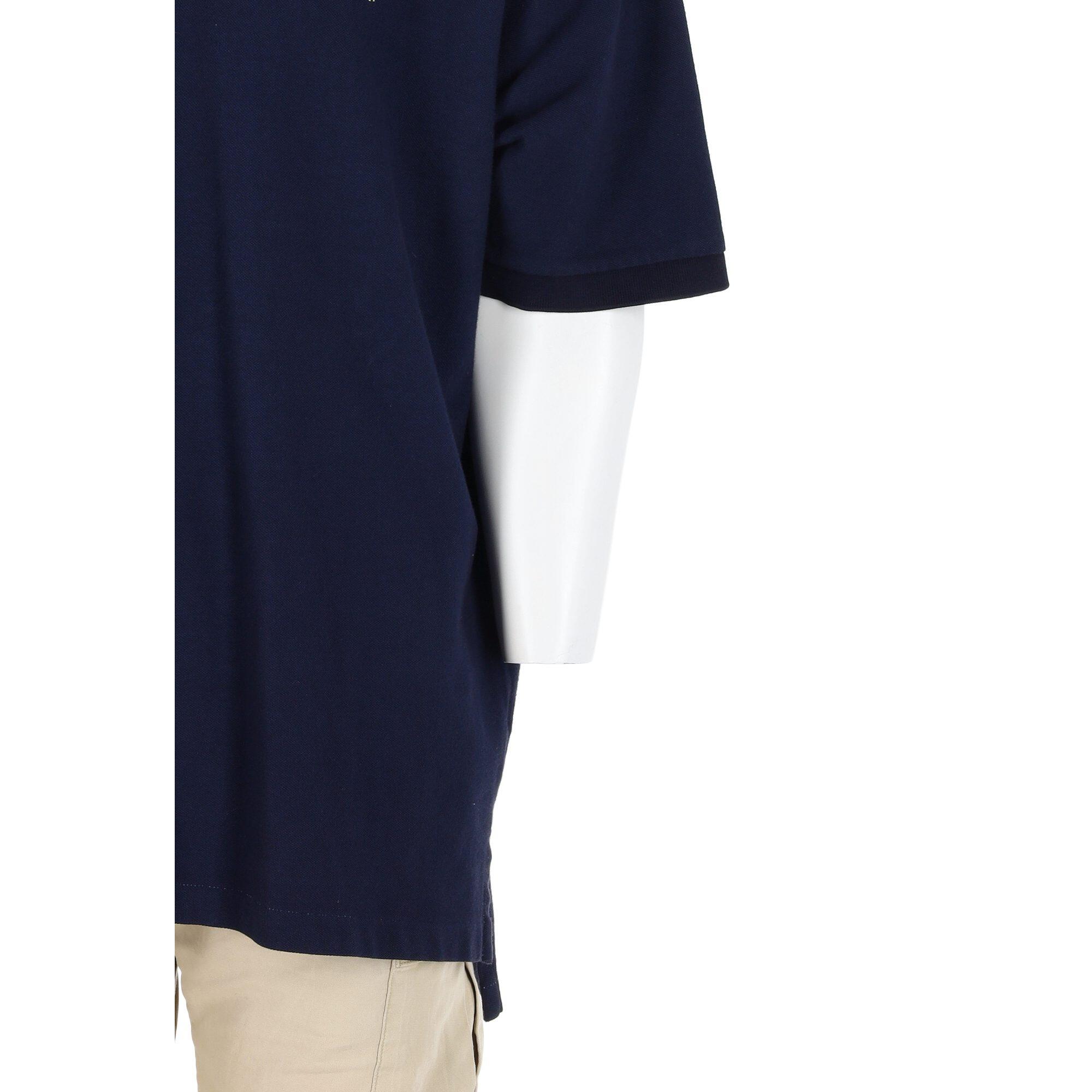 Tweedehands - Polo Ralph Lauren heren korte mouw polo blauw - Als nieuw 7/7