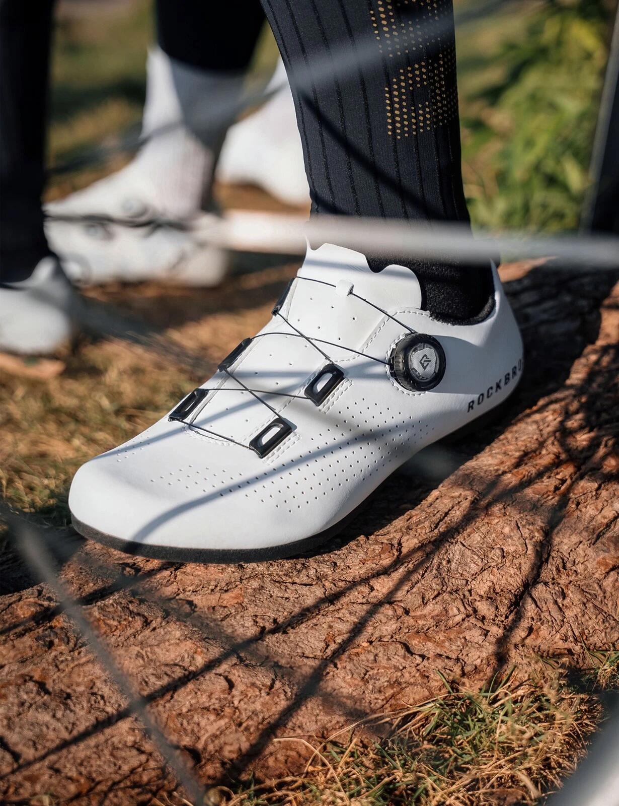 ROCKBROS Atmungsaktive Rennradschuhe 5/7