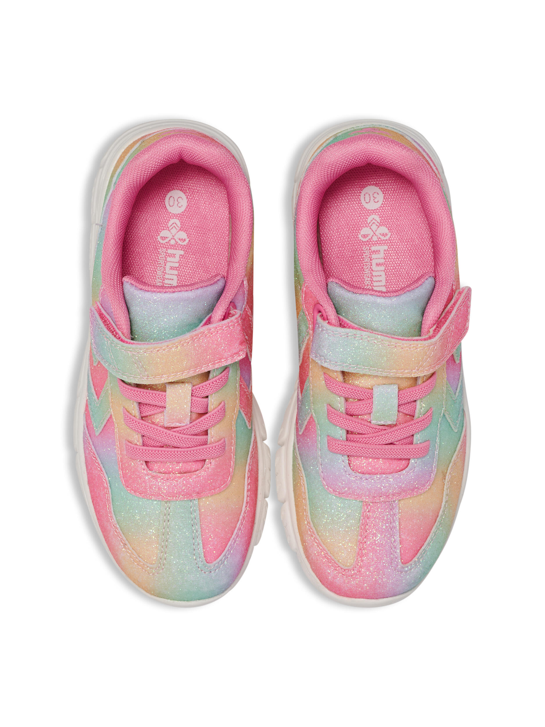 Fermeture Velcro Sneaker Crosslite Glitter Mode De Vie Enfant 4/7