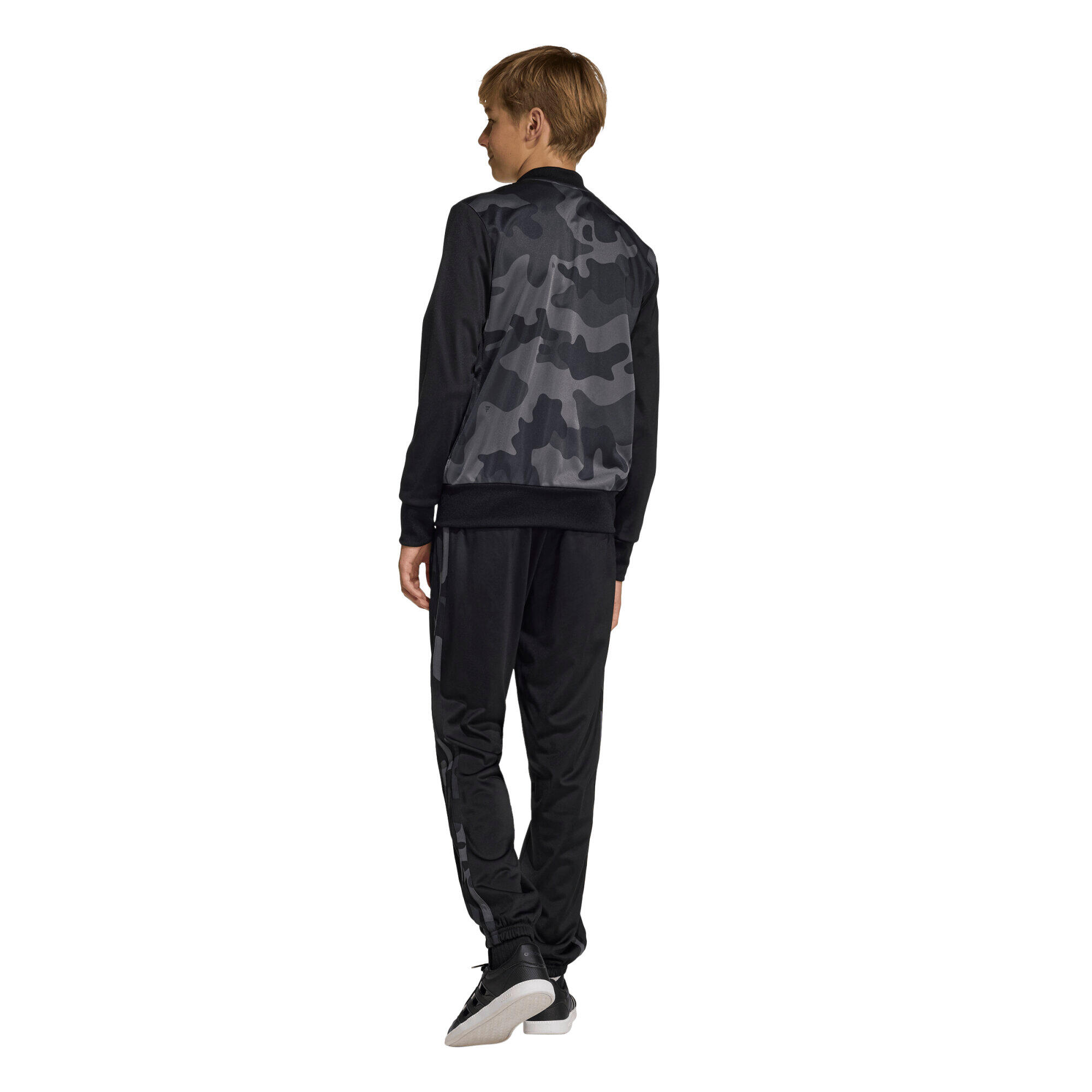 adidas Kinder Trainingsanzug Essential Camo Tricot 3S TS 5/6