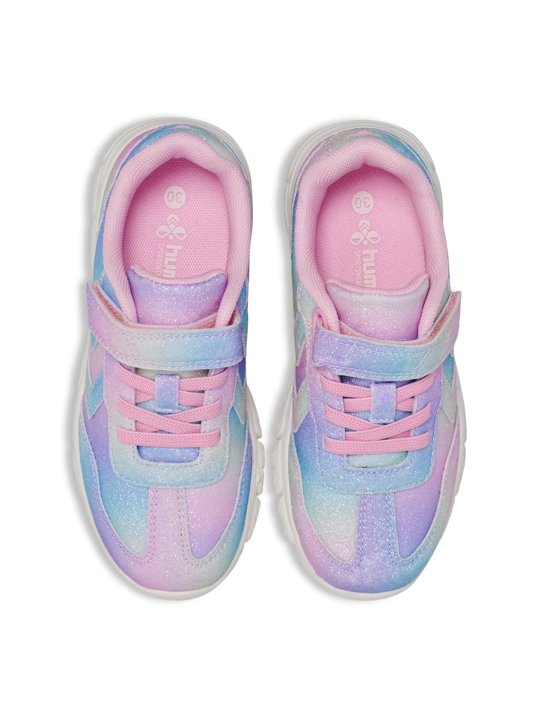 Fermeture Velcro Sneaker Crosslite Glitter Mode De Vie Enfant 3/7
