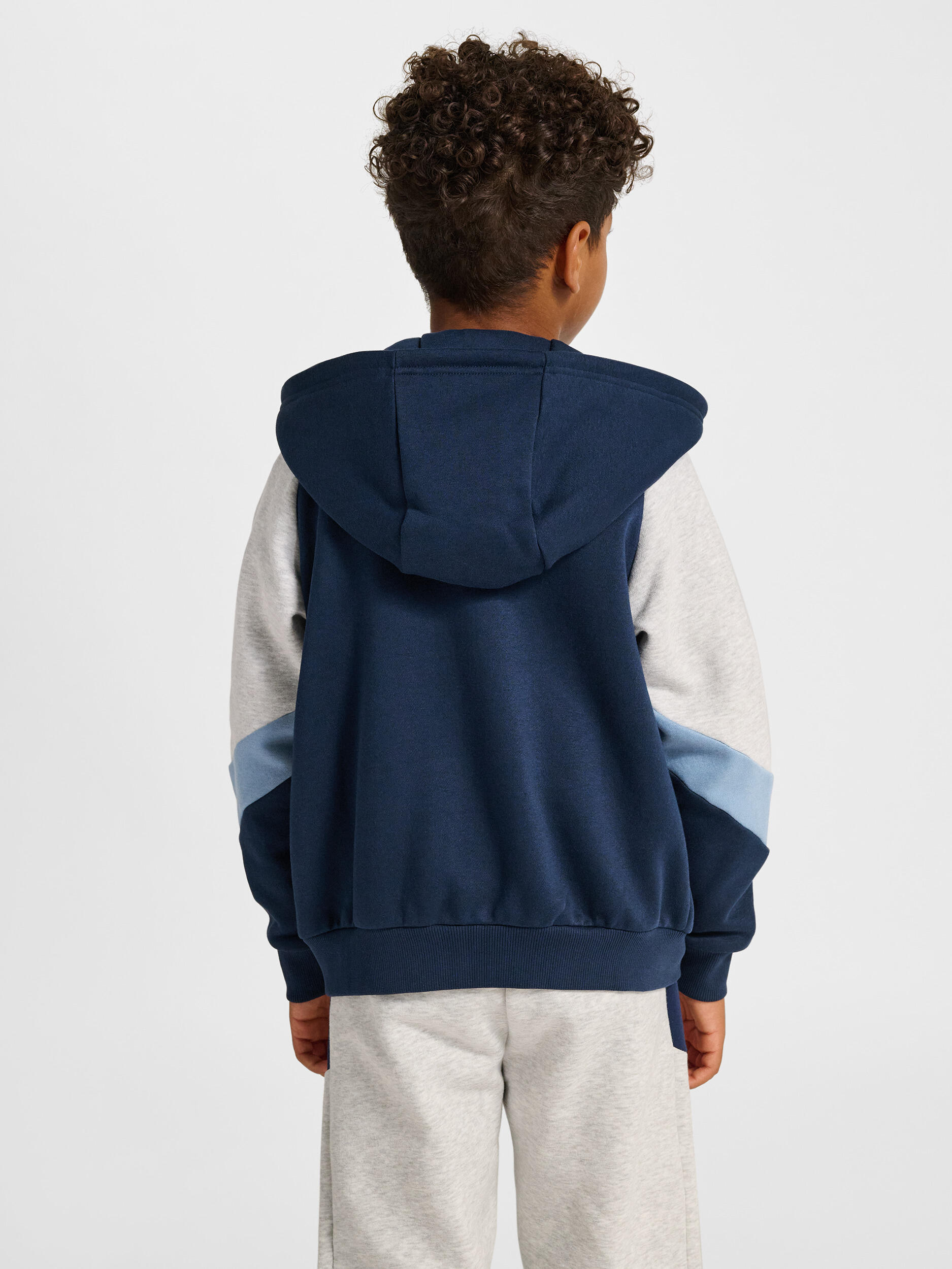 Reißverschluss Kapuzenpullover Hmljr Loose Kinder 2/7