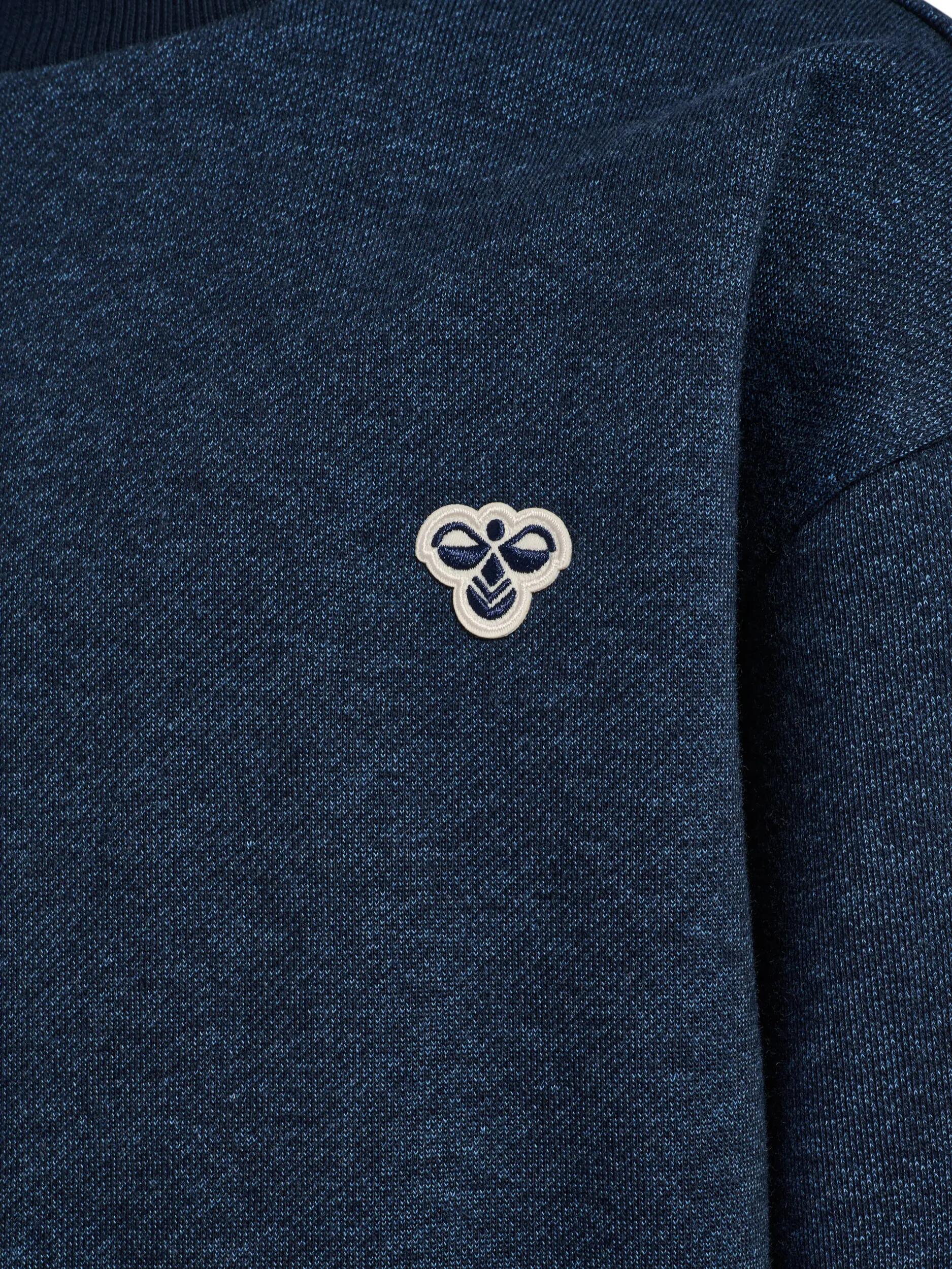 Sweatshirt de denim para criança Hummel Bee Loose 6/7