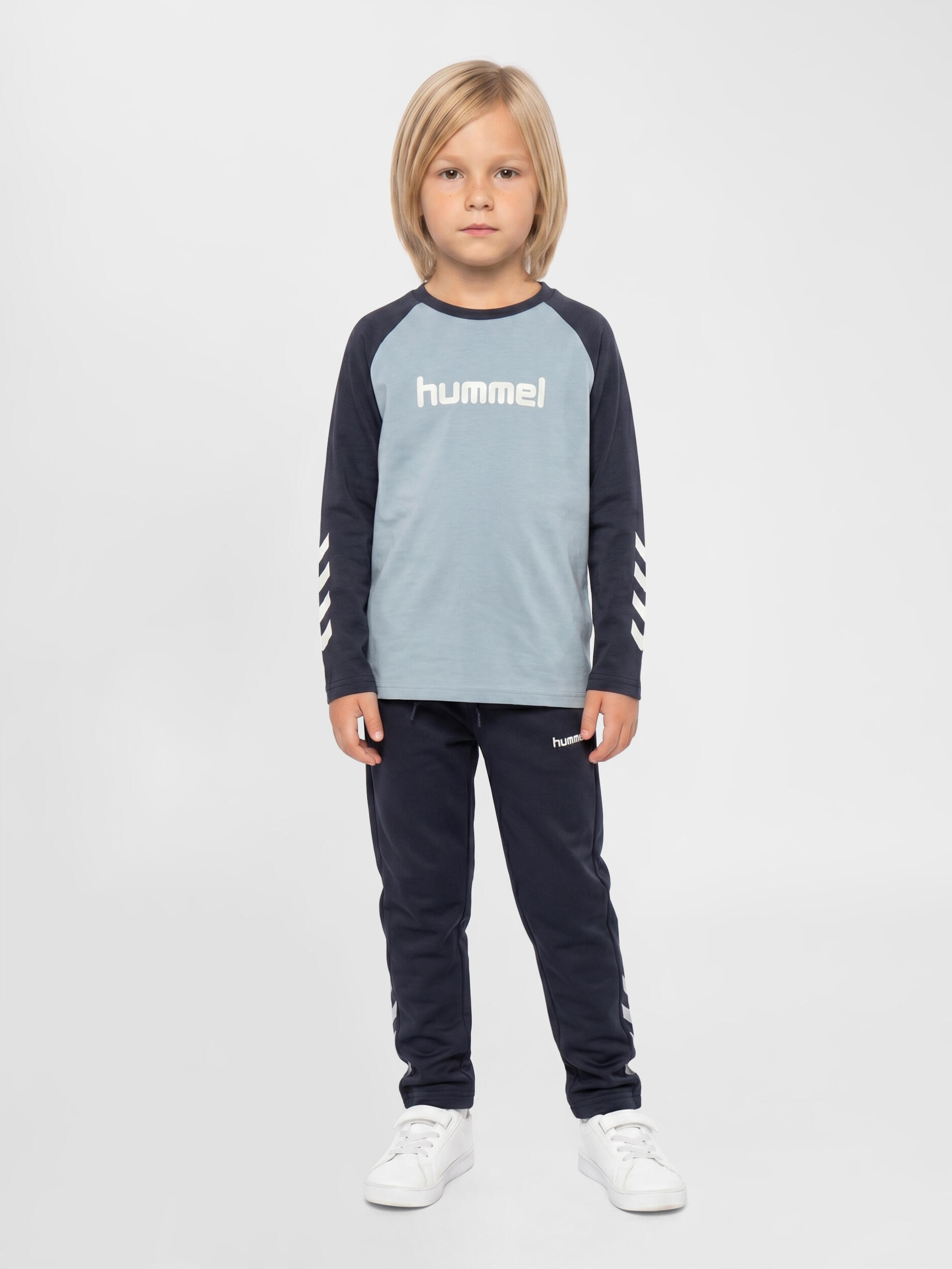 Instap T-Shirt Hmljr Logo Jongens 2/7