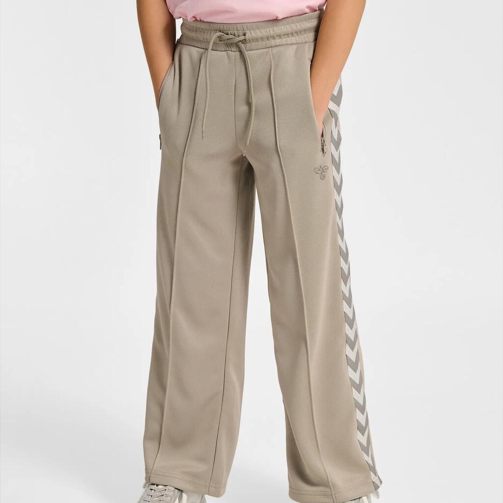 Wide leg joggers for girls Hummel Poly Tape