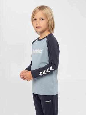 T-shirt stampato maniche lunghe bambino Hummel