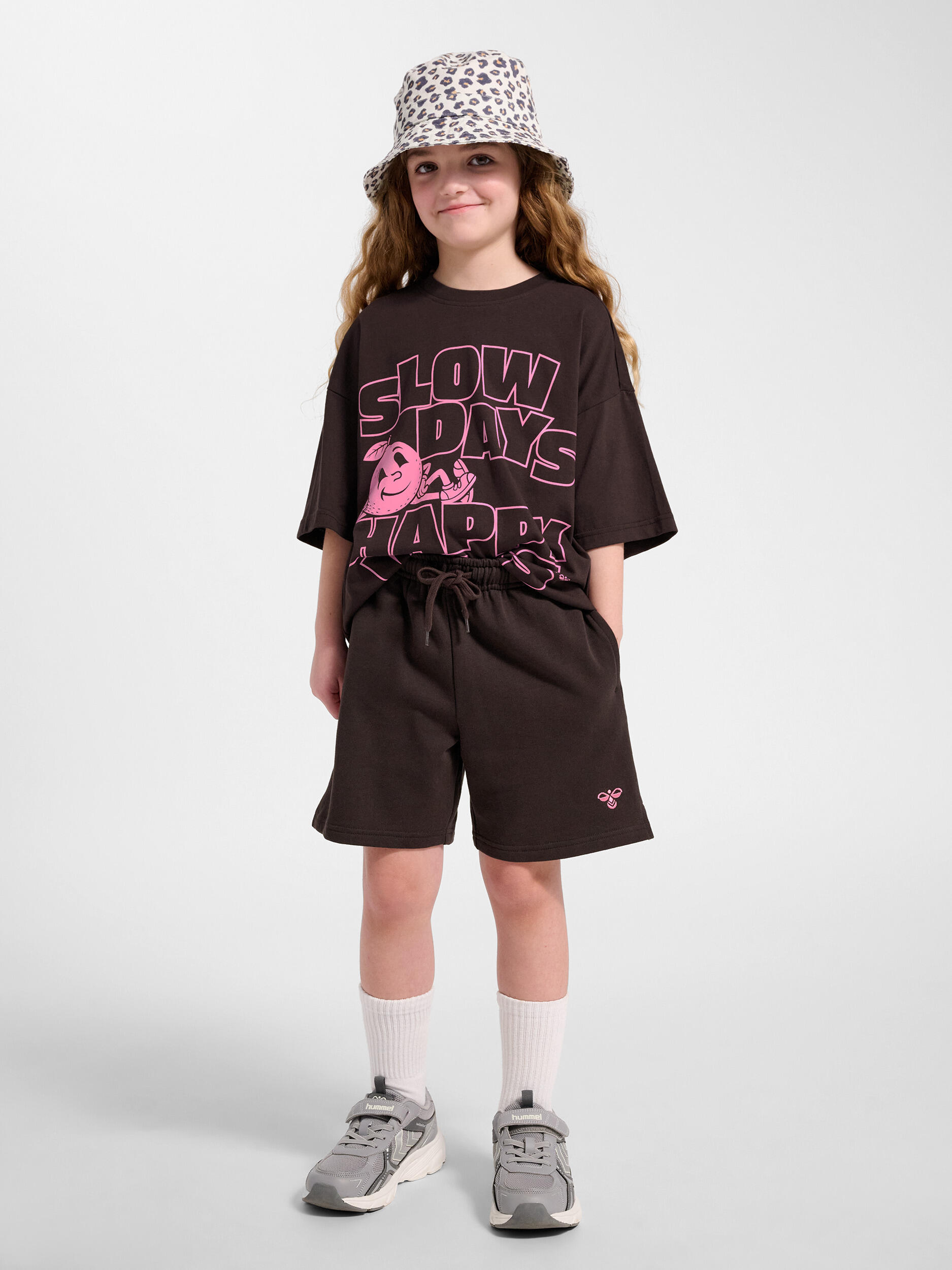 Trekkoordsluiting Korte Broek Hmljr Jump Lifestyle Uniseks Kinderen 3/7