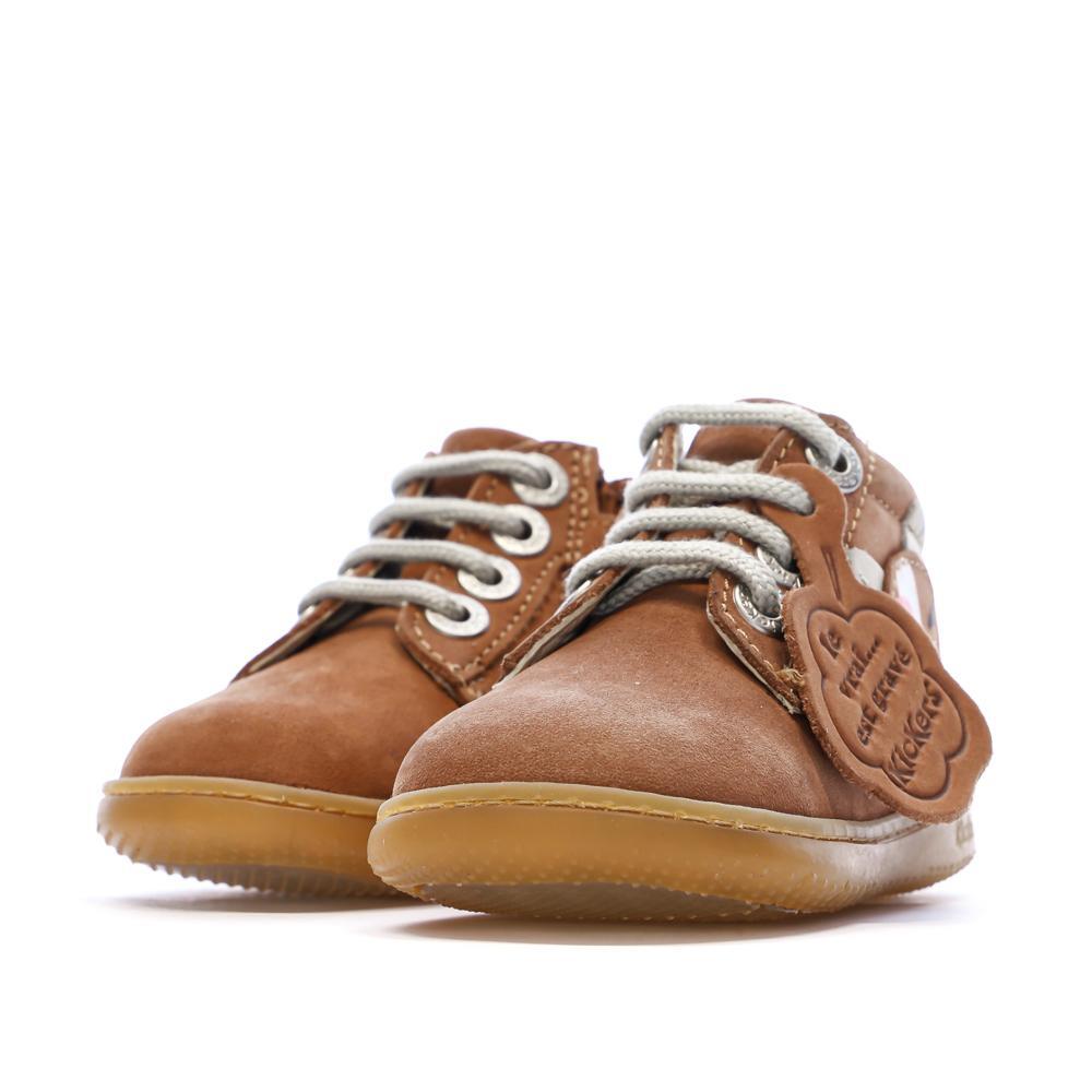 Kickers Bottillon Marrone Alte per Ragazzo 6/7