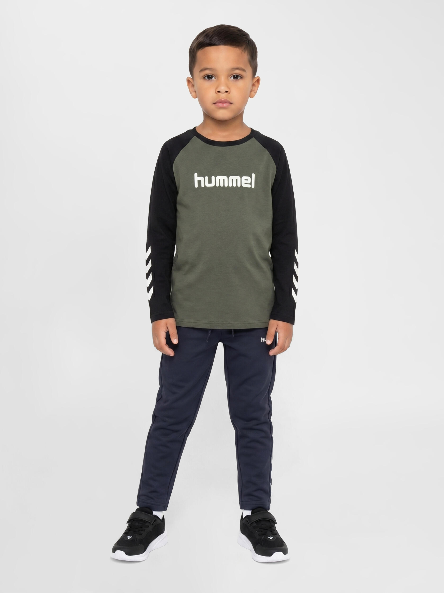 Instap T-Shirt Hmljr Logo Jongens 2/7