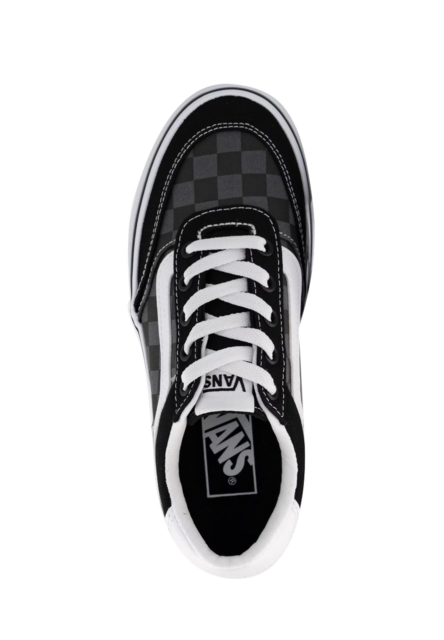 VANS Kinder Brooklyn LS Sneaker Halbschuh Low Top VN000DBWEMV1 Schwarz 4/4
