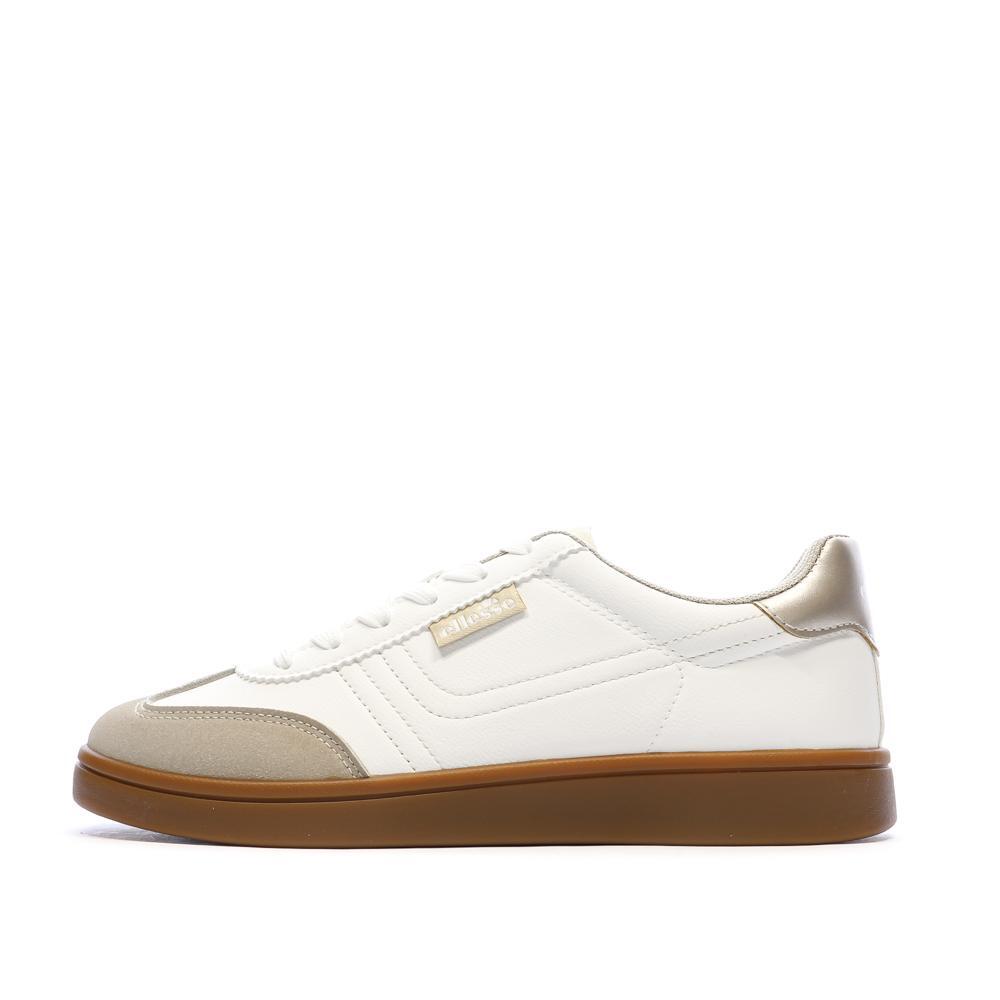 Baskets Blanches/Grises Femme Ellesse Catarina 1/7