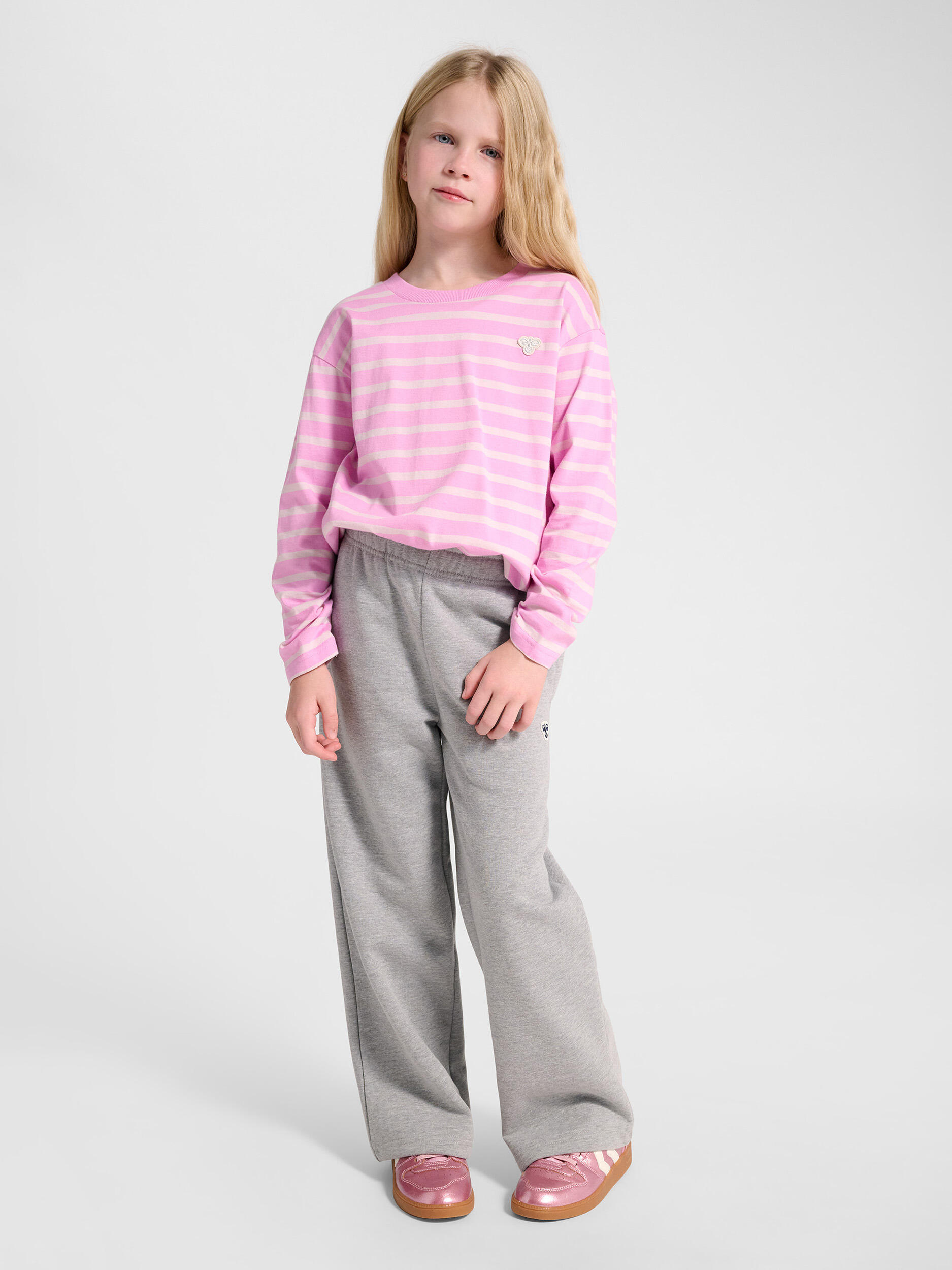 Instap T-Shirt Hmljr Loose Uniseks Kinderen 3/7