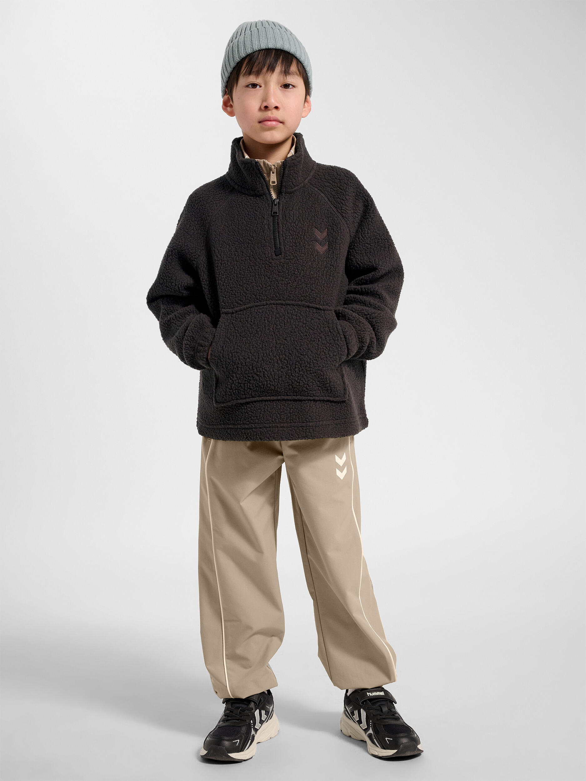 Demie-Fermeture Éclair Zip Sweat-Shirt Hmljr Martini Enfant 3/7