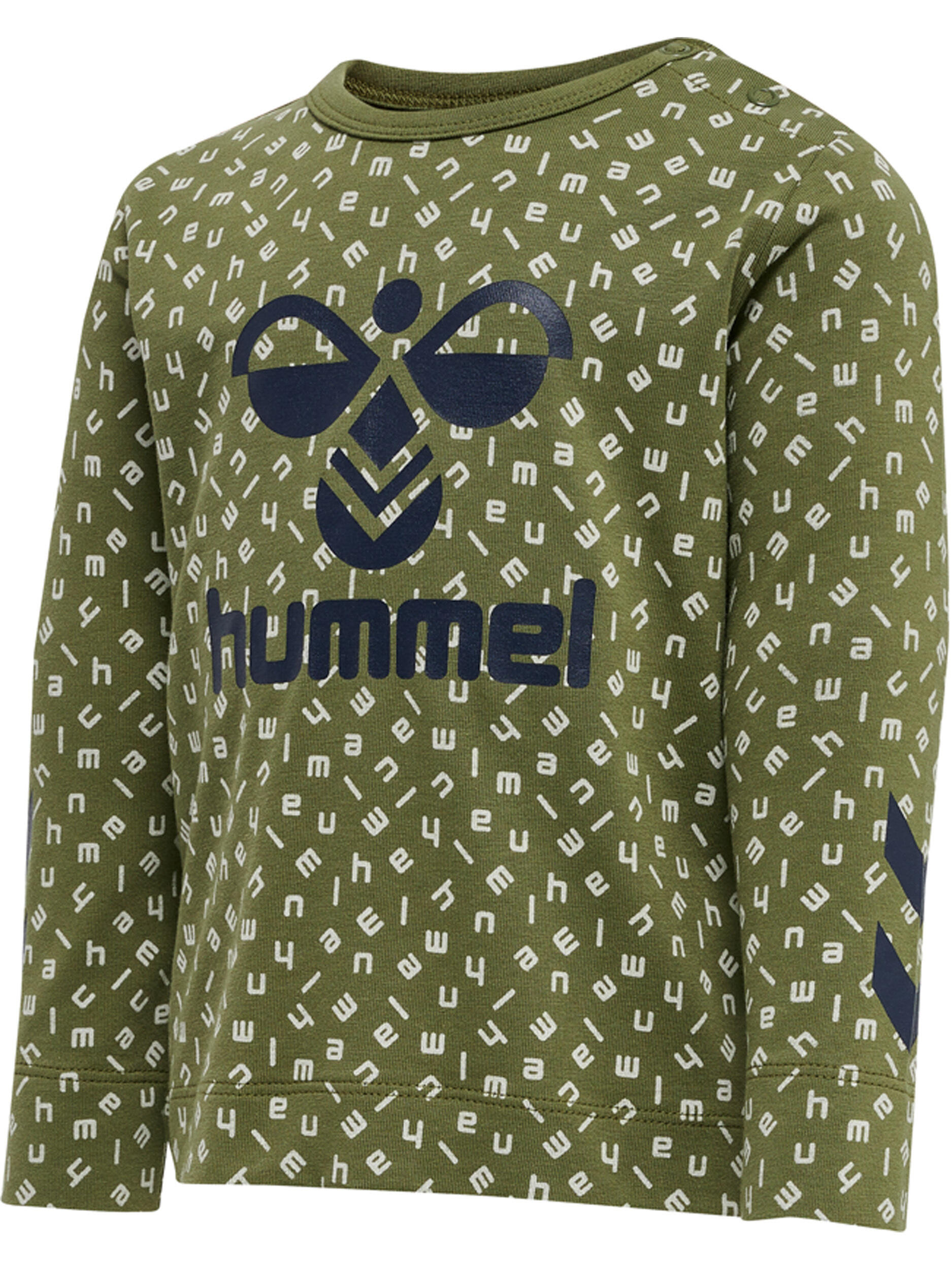 Drukknop T-Shirt Hmlconnor Jongens 4/5