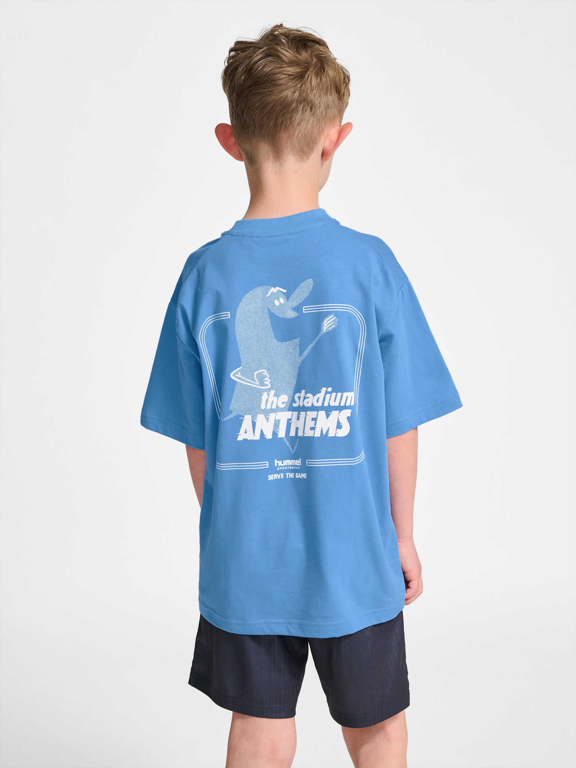 Camiseta Hmljr Loose Los Niños Unisex 3/7