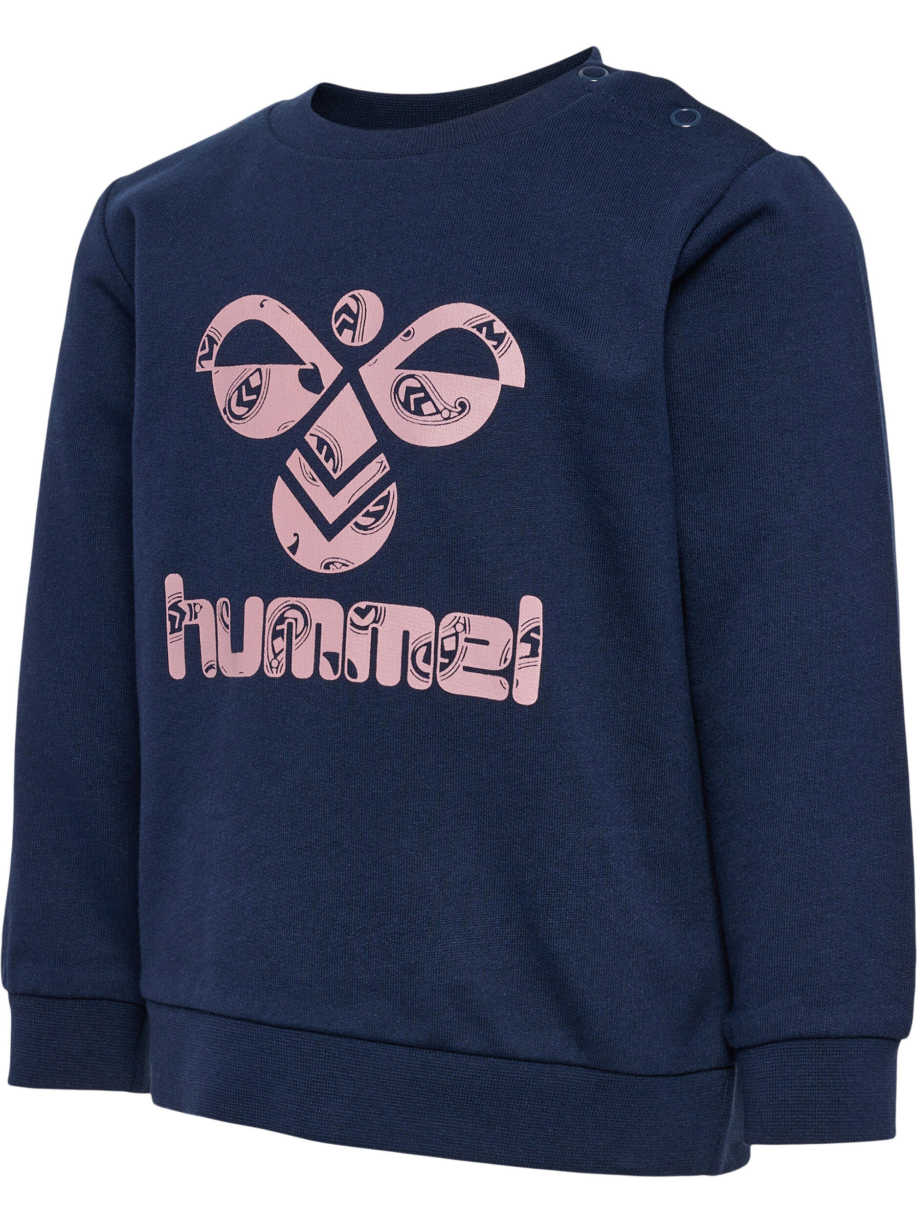 Druckknopf Sweatshirt Hmlcitrus Jungen 4/5