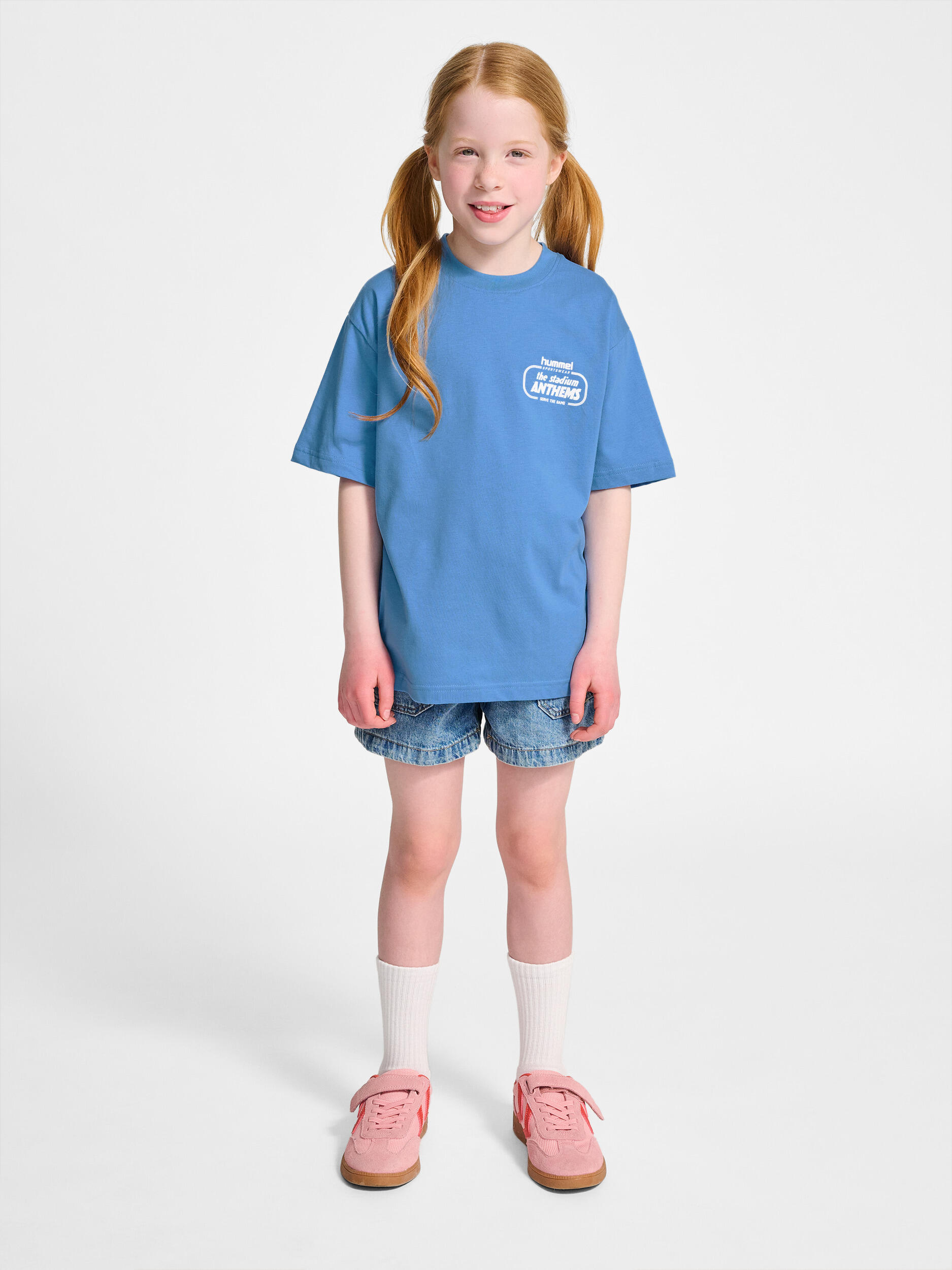 Camiseta Hmljr Loose Los Niños Unisex 4/7