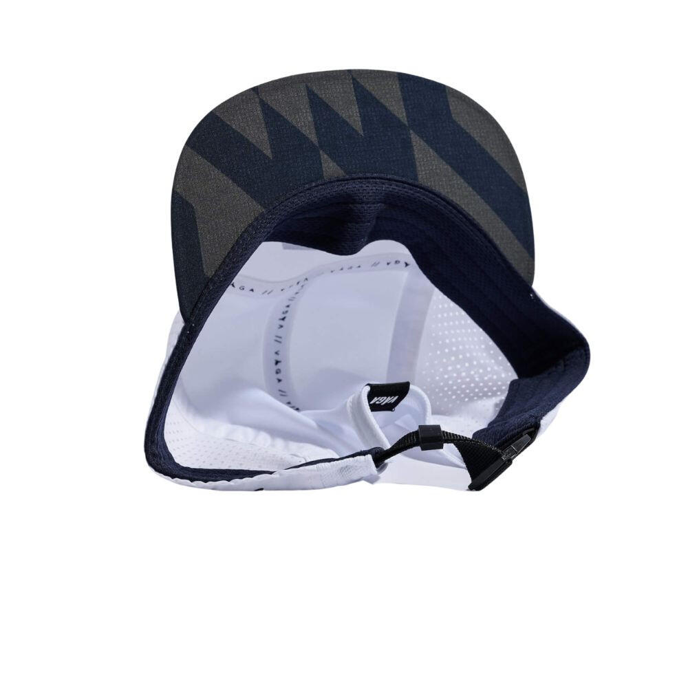 Boné de corrida Feather Racing Cap Branco corrida Unisex Branco Vaga 3/3