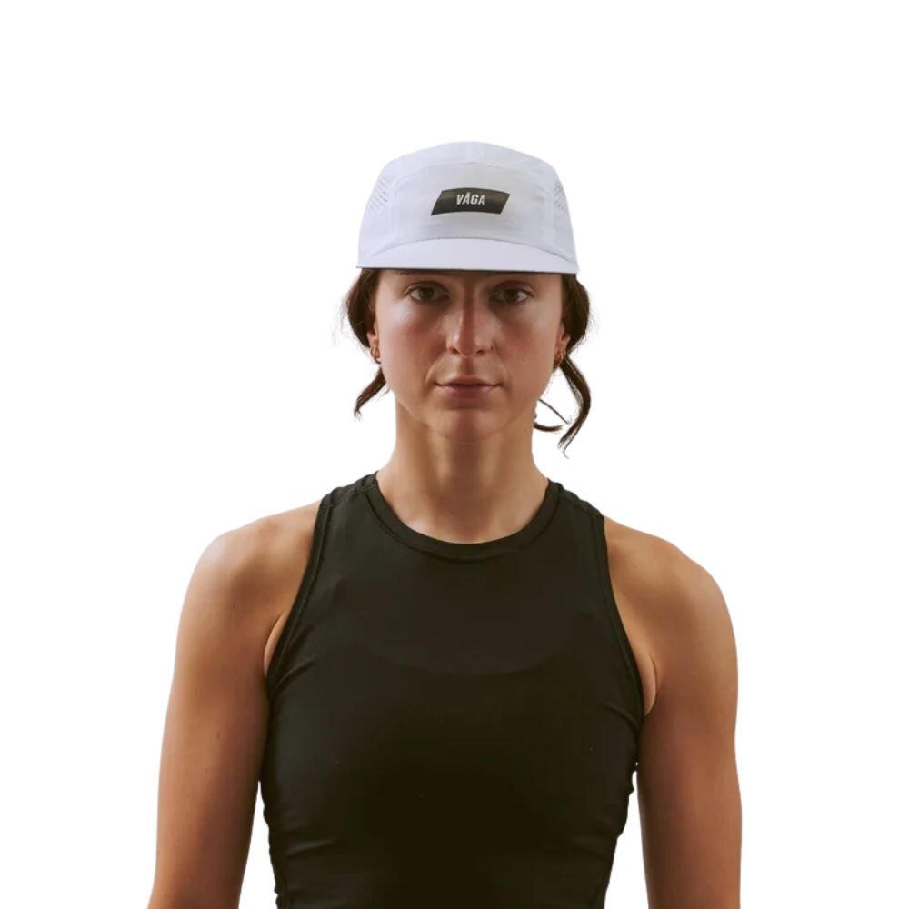 Boné de corrida Feather Racing Cap Branco corrida Unisex Branco Vaga 2/3