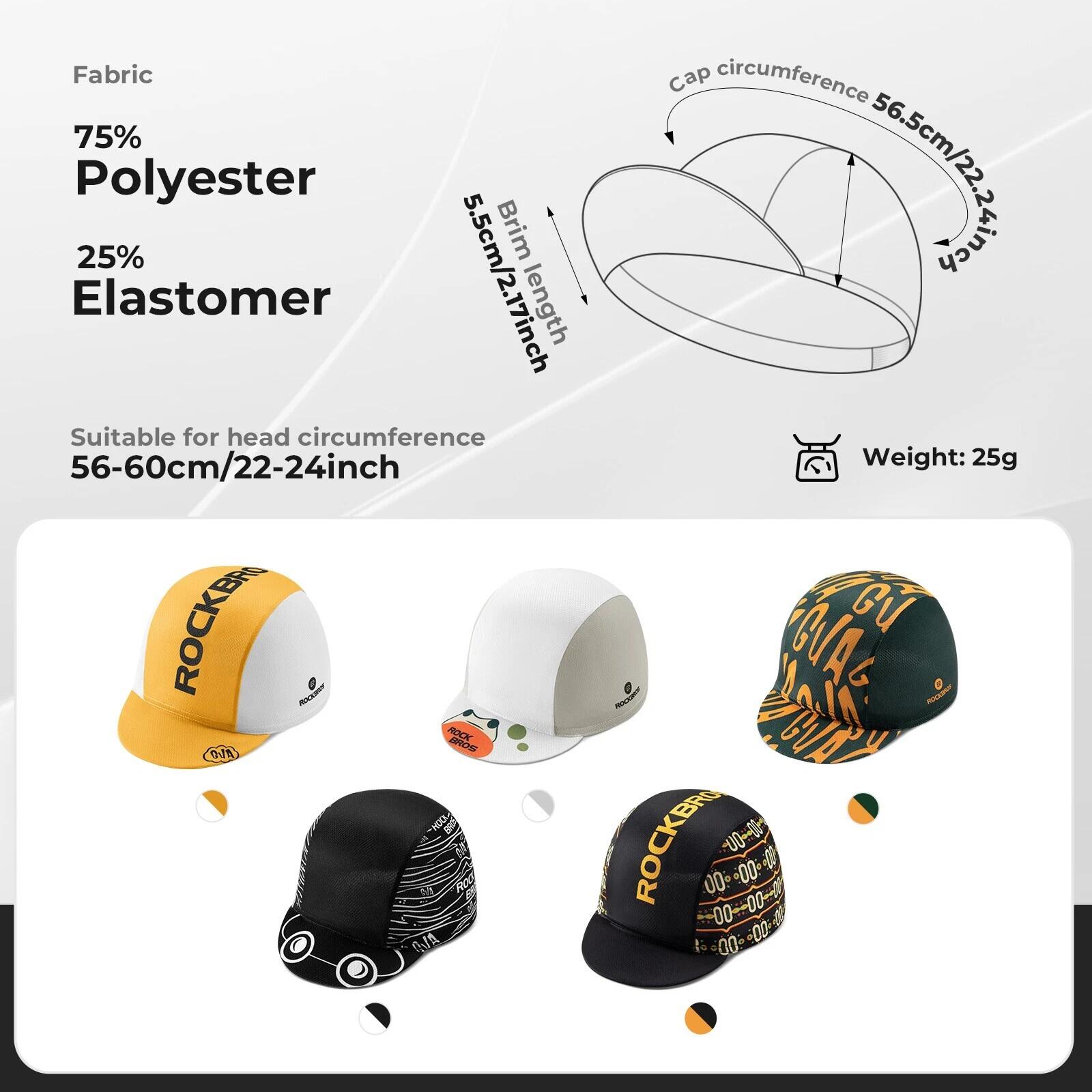 ROCKBROS Unisex Bunt Fahrradkappe 6/6