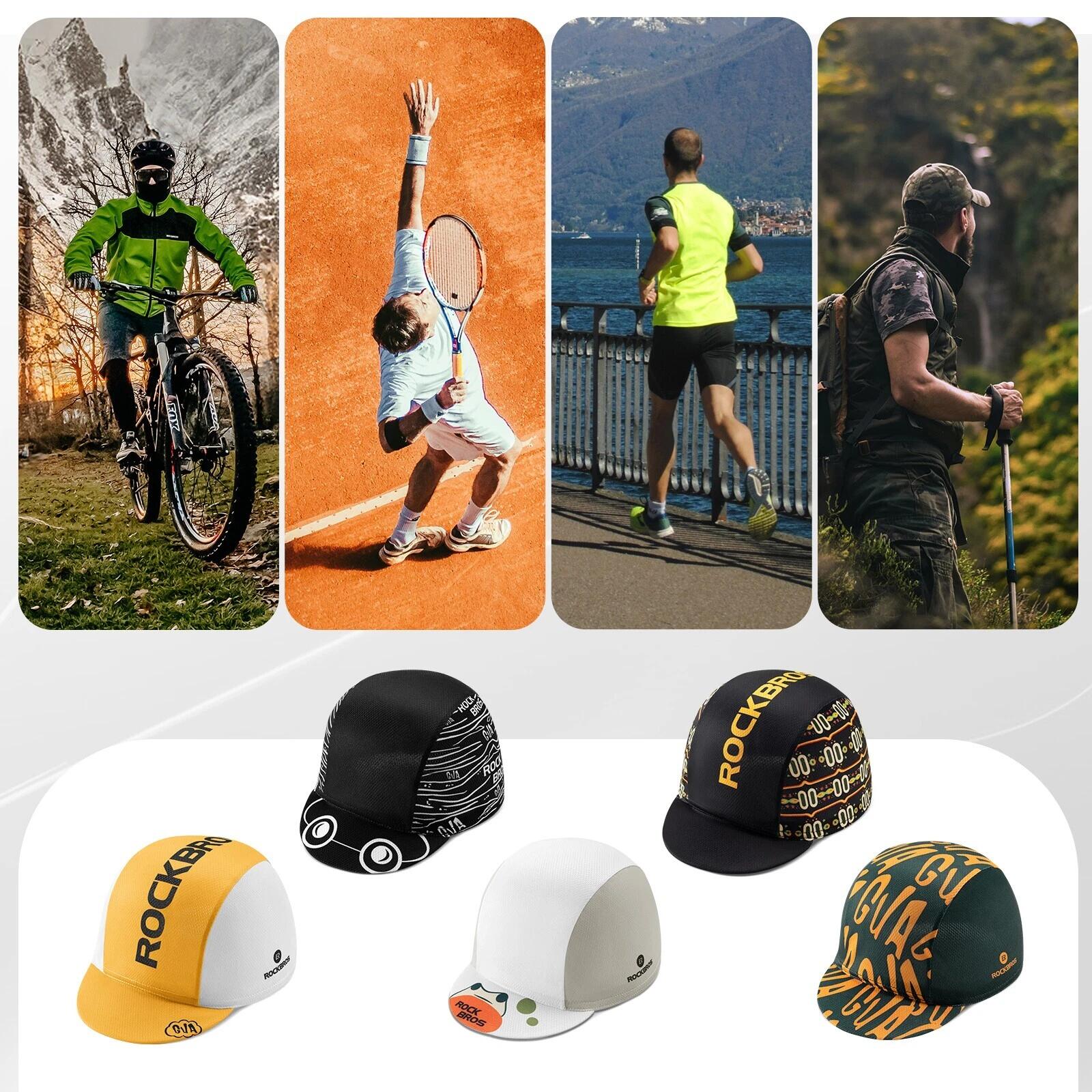 ROCKBROS Unisex Bunt Fahrradkappe 5/6