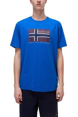 Napapriri - semiles t-shirt voor mannen in wit katoen