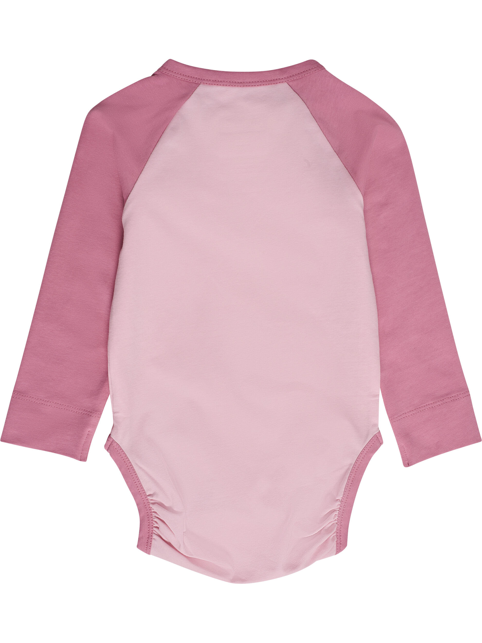 Body a maniche lunghe mini raglan per bebé Hummel 3/4