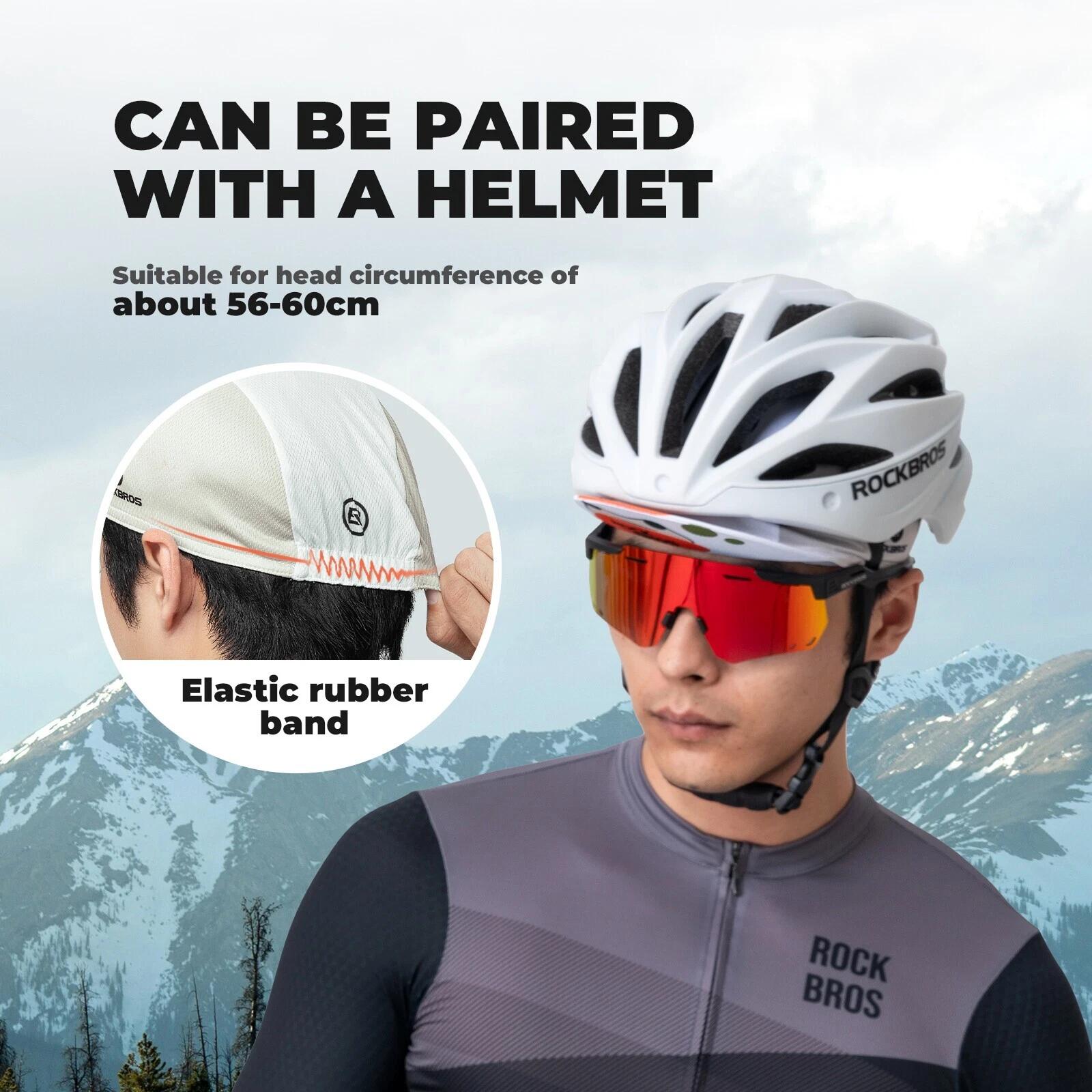 ROCKBROS Unisex Bunt Fahrradkappe 4/6