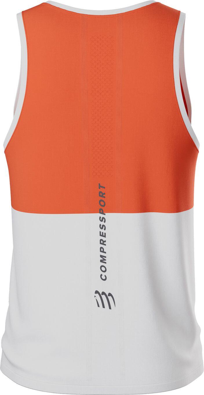 Canotta Compressport Performance Ironman 2026 Rosso/Bianco Uomo 2/4