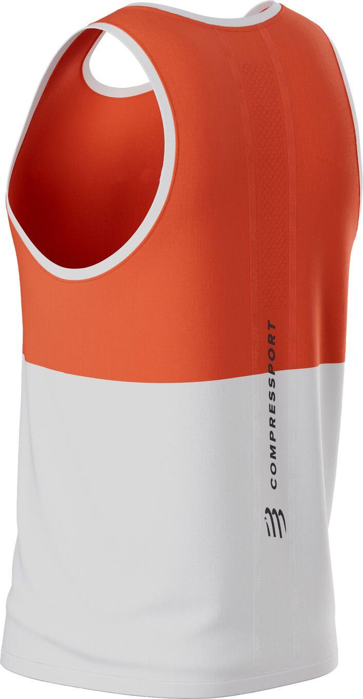 Canotta Compressport Performance Ironman 2026 Rosso/Bianco Uomo 4/4