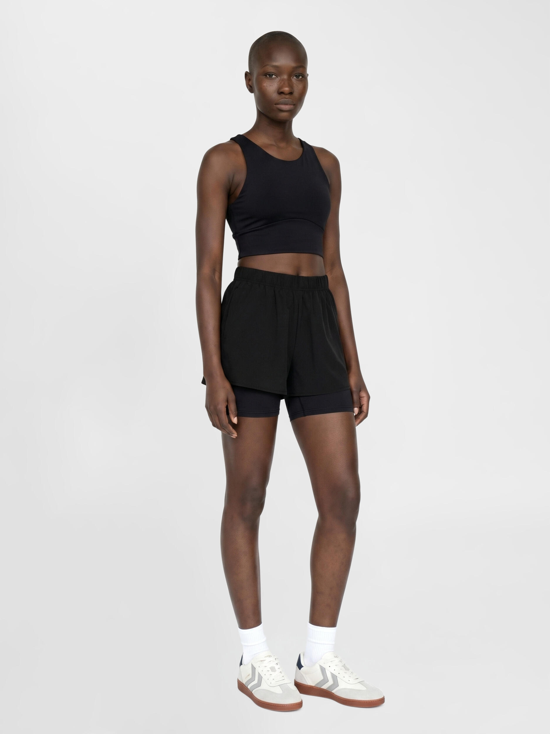 Trekkoordsluiting Tight Korte Broek Hmlhiit Dames 2/6