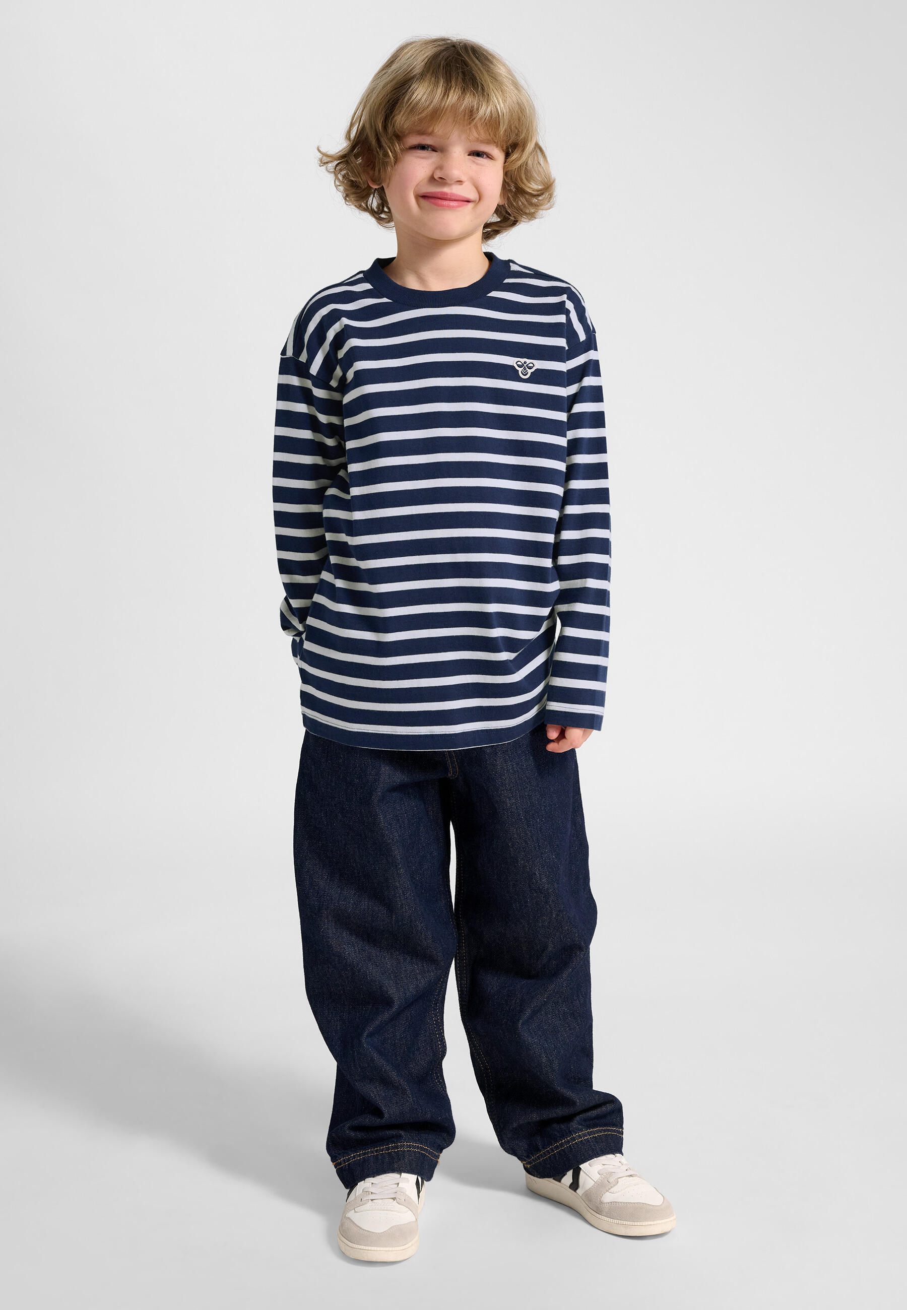 Camiseta Hmljr Loose Los Niños Unisex 3/7