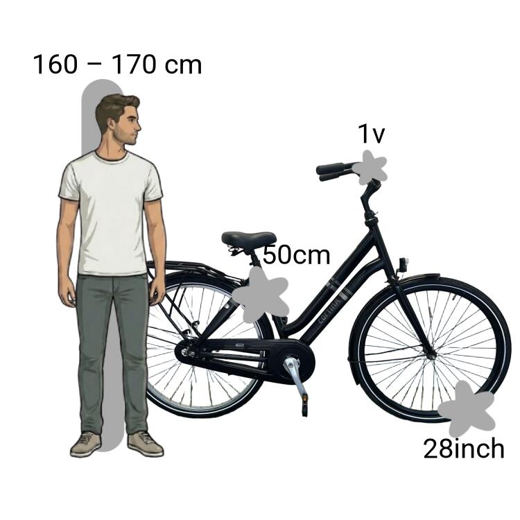 Vélo d’occasion Cortina Crush cm50 inch28 2/4