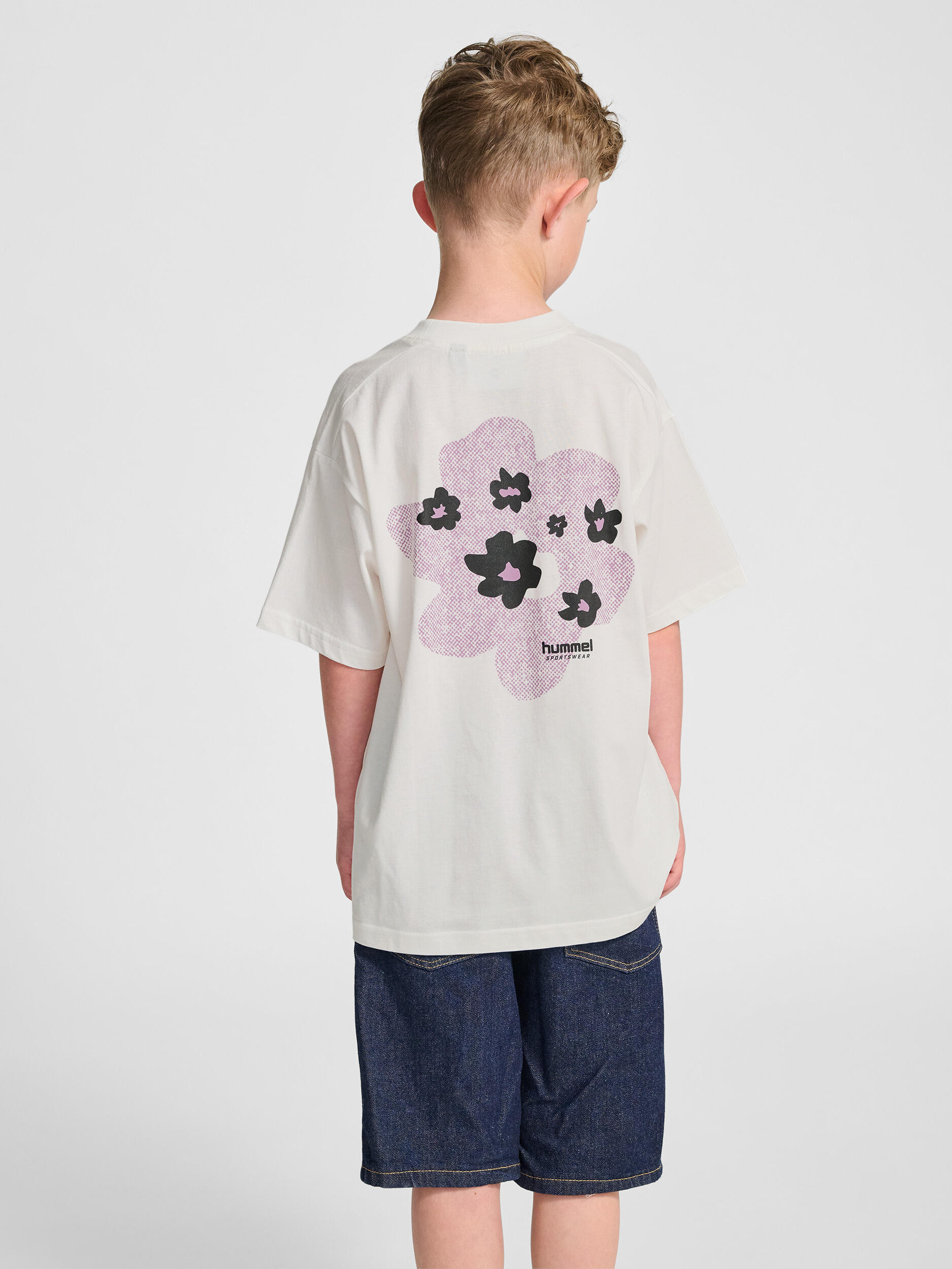 Camiseta Hmljr Loose Los Niños Unisex 3/7
