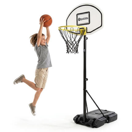 Panier de Basket Enfant avec Roues Réglable Hauteur 165-215cm 73x49cm