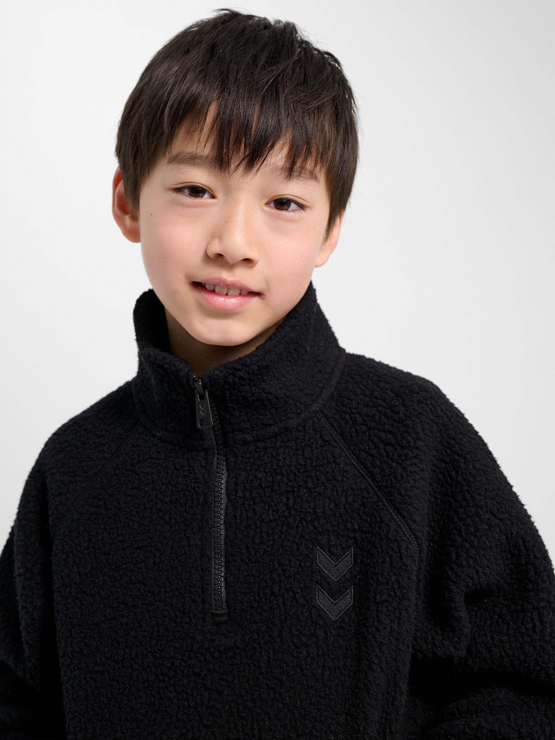 Demie-Fermeture Éclair Zip Sweat-Shirt Hmljr Martini Enfant 3/7