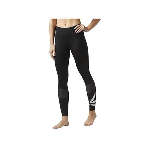 Spodnie treningowe damskie Reebok Workout Ready Aop Tights 3/4