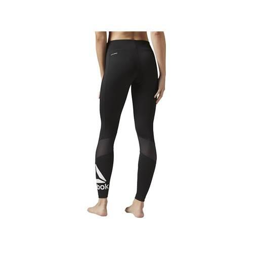 Spodnie treningowe damskie Reebok Workout Ready Aop Tights 4/4