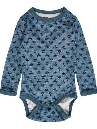 Baby-Body für Mädchen mit langen Ärmeln Hummel Bambo