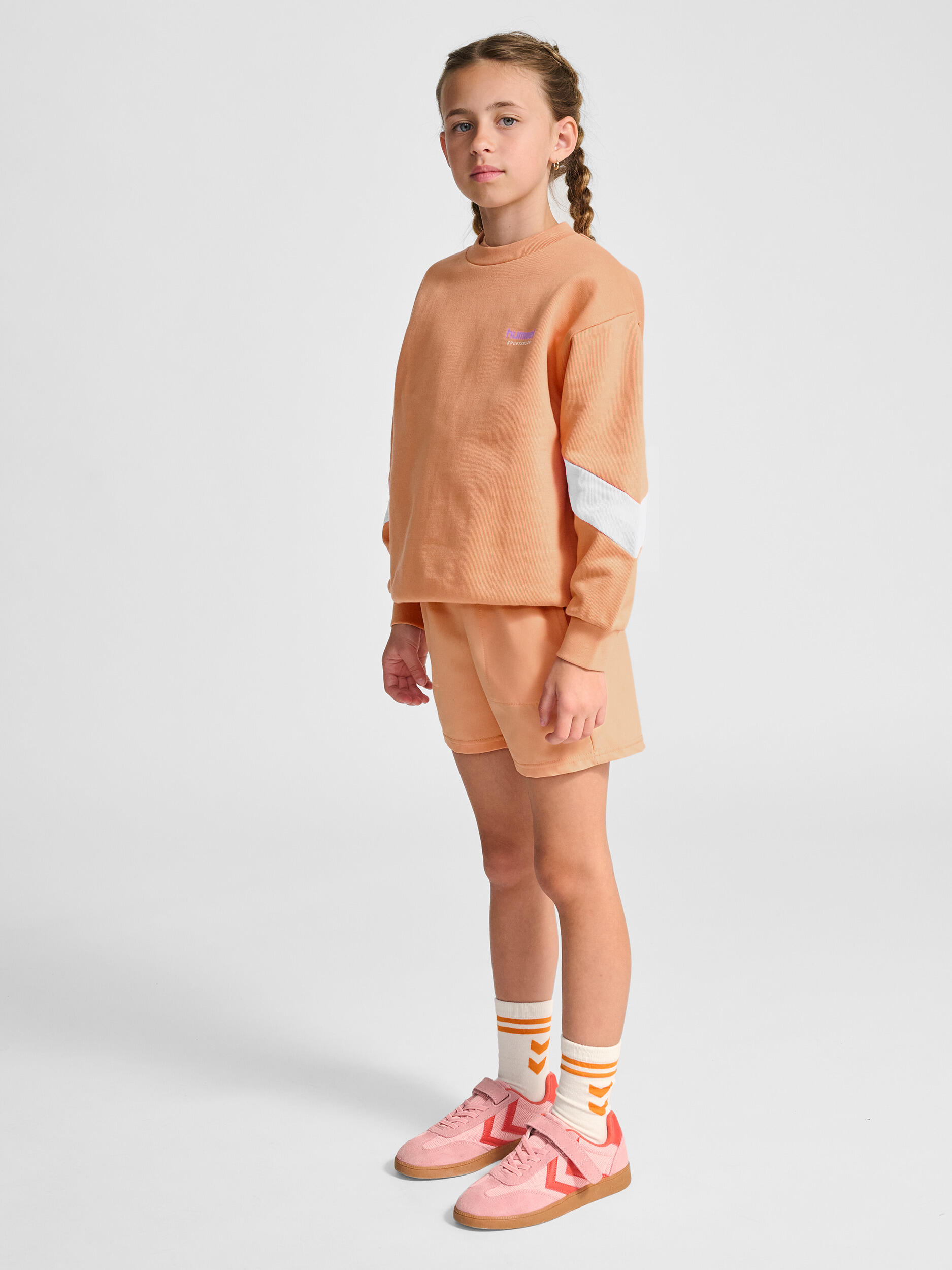 Instap Sweatshirt Hmljr Oversized Uniseks Kinderen 3/7