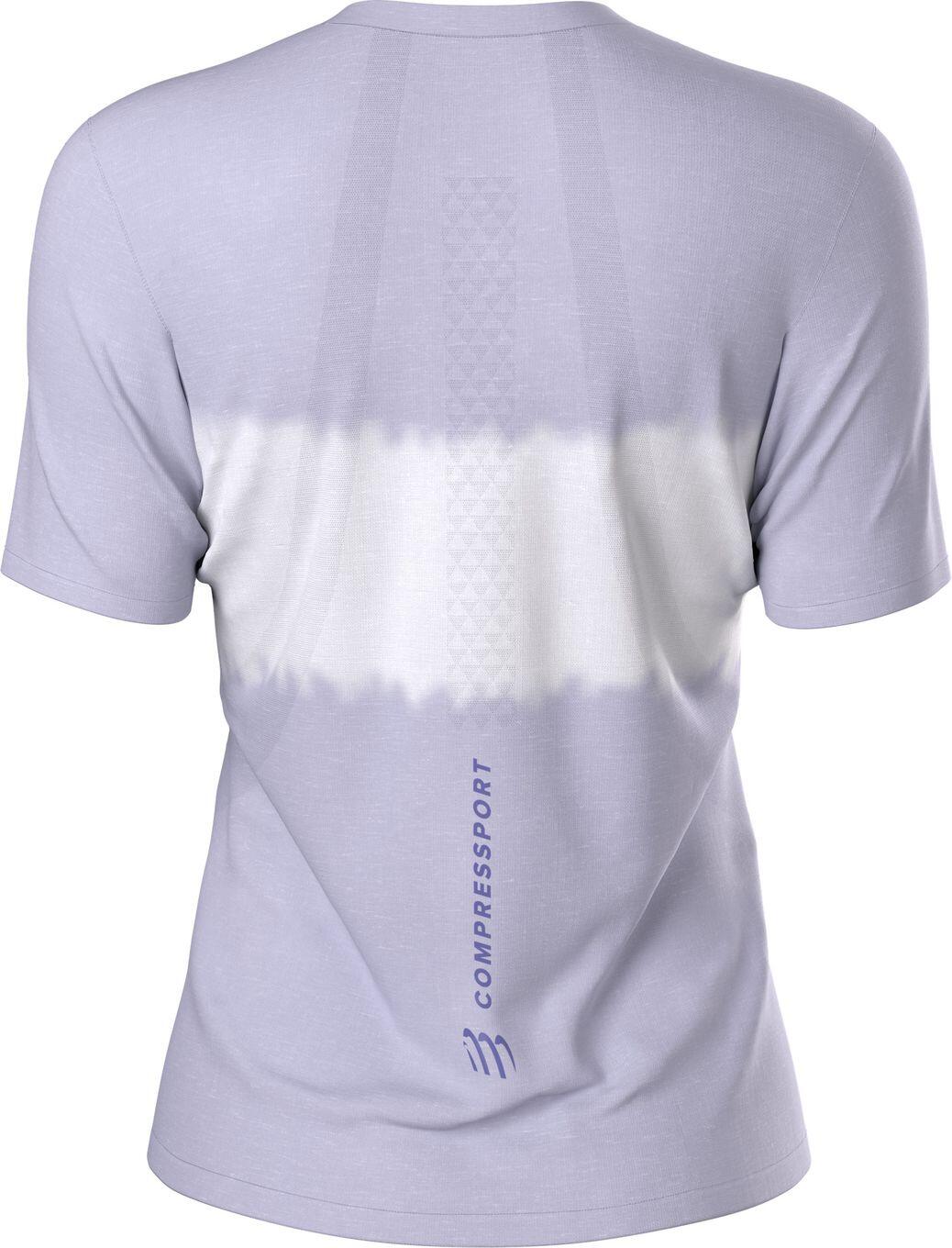 T-Shirt Compressport Performance Ironman 2026 Violet/Blanc Femme 2/4