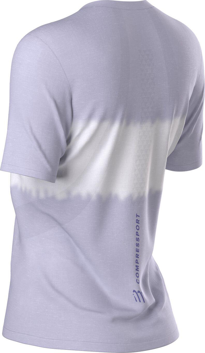 T-Shirt Compressport Performance Ironman 2026 Violet/Blanc Femme 4/4