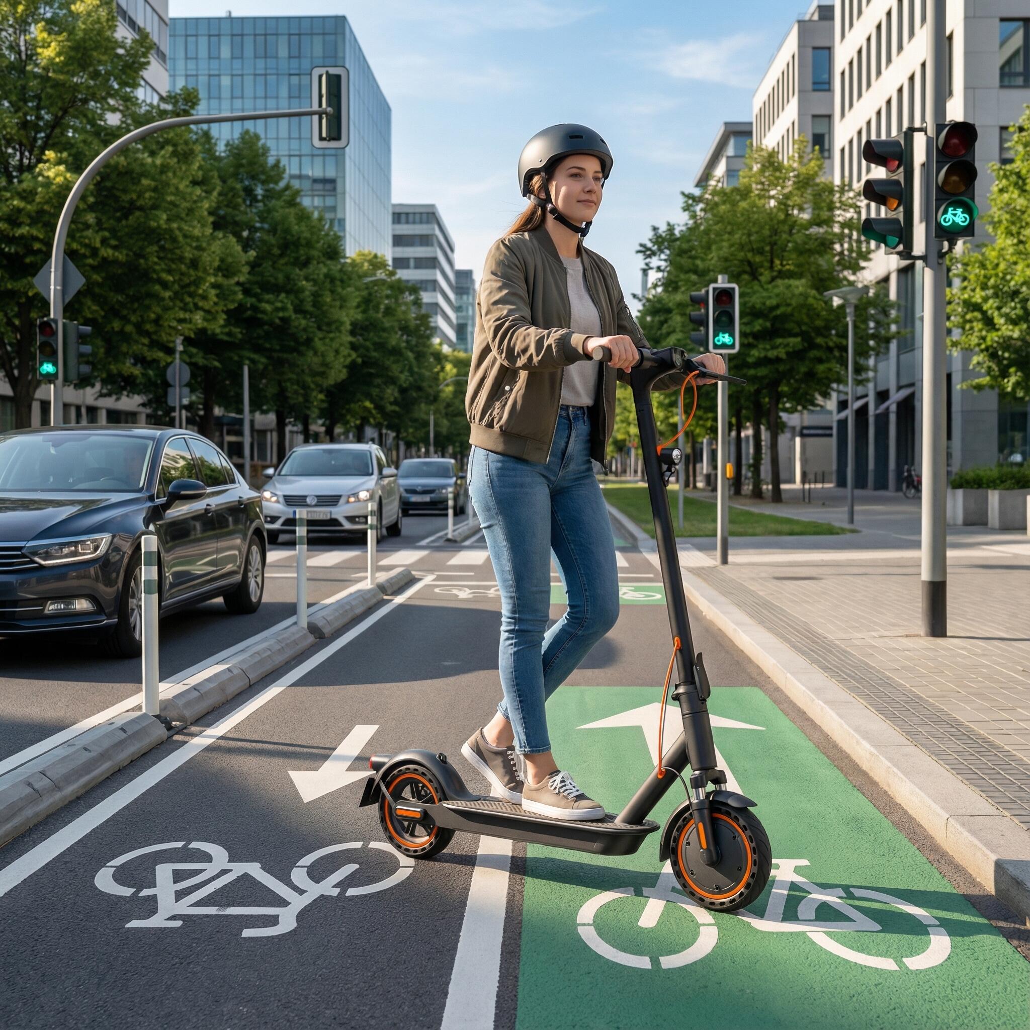 Patinete eléctrico plegable TODIMART T6 de 8,5" con suspensión y control por app 6/7