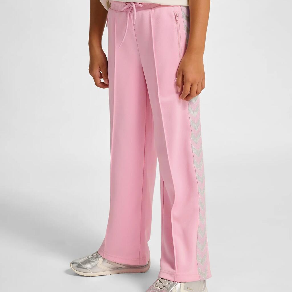 Wide leg joggers for girls Hummel Poly Tape