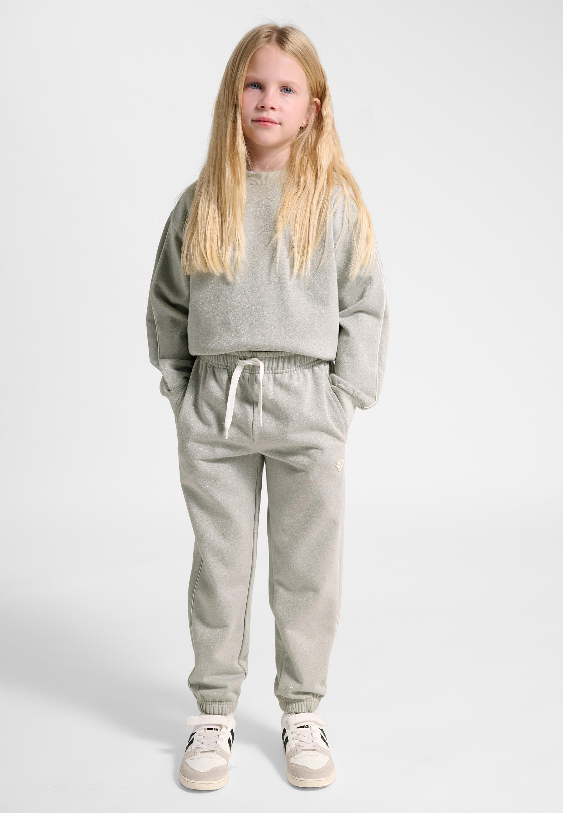 Trekkoordsluiting Broek Hmljr Loose Meisjes 3/7