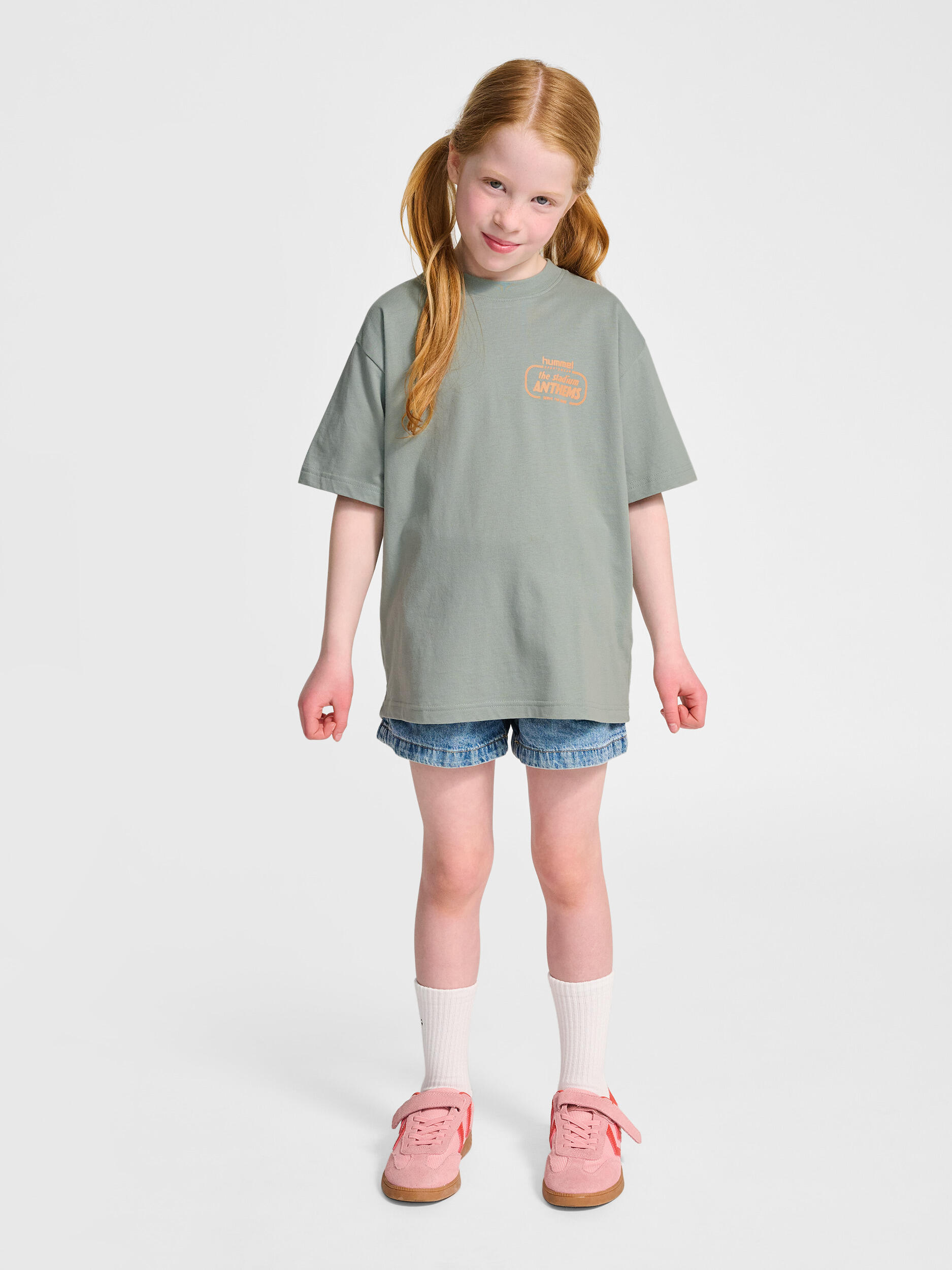 Camiseta Hmljr Loose Los Niños Unisex 4/7
