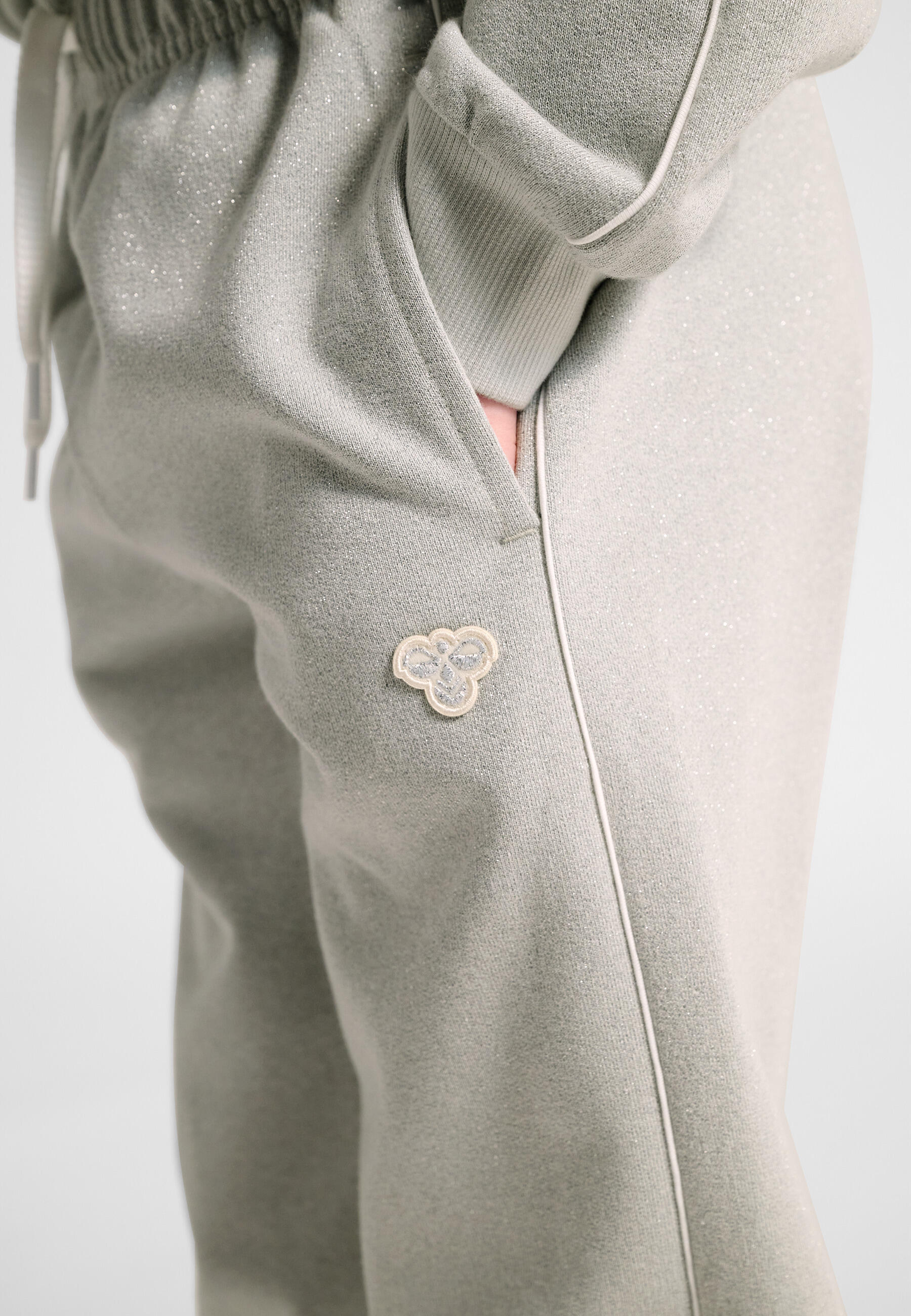 Trekkoordsluiting Broek Hmljr Loose Meisjes 4/7